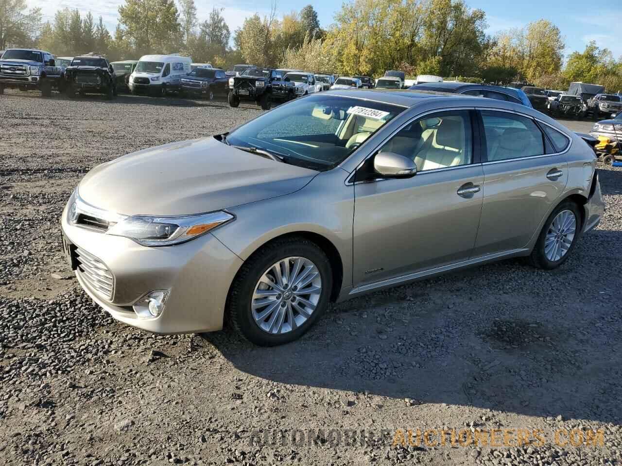 4T1BD1EB1FU047659 TOYOTA AVALON 2015