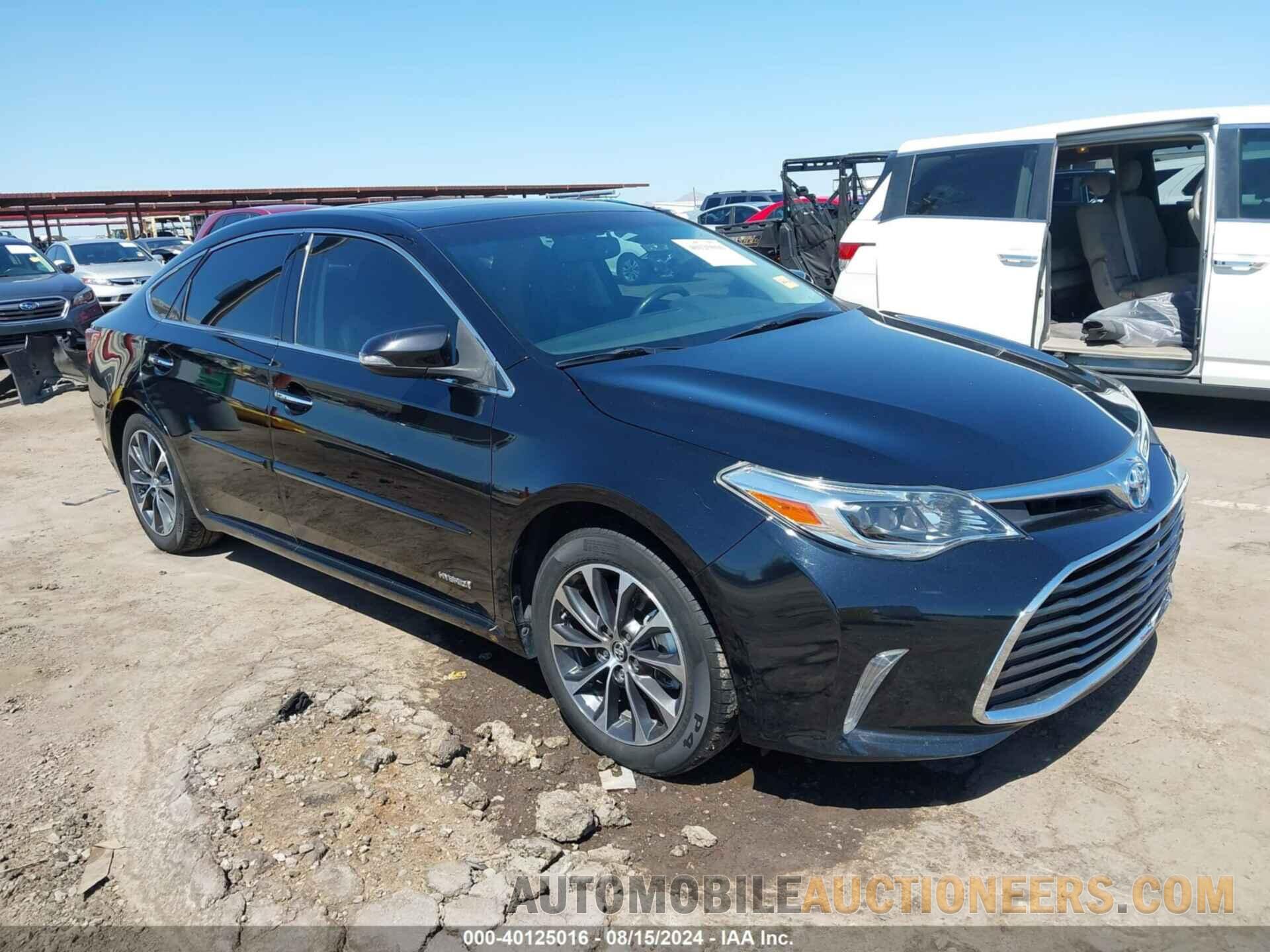 4T1BD1EB1GU050787 TOYOTA AVALON HYBRID 2016