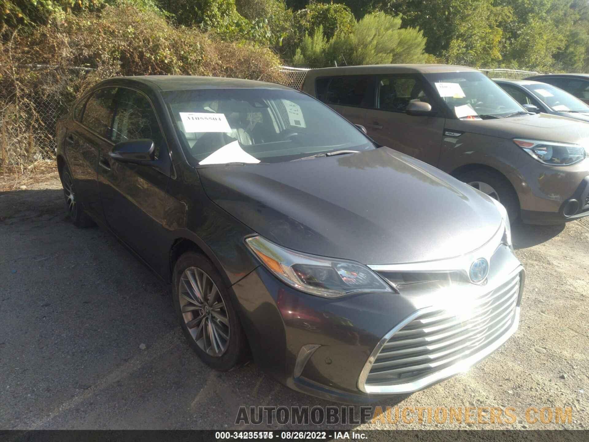 4T1BD1EB1GU051129 TOYOTA AVALON HYBRID 2016