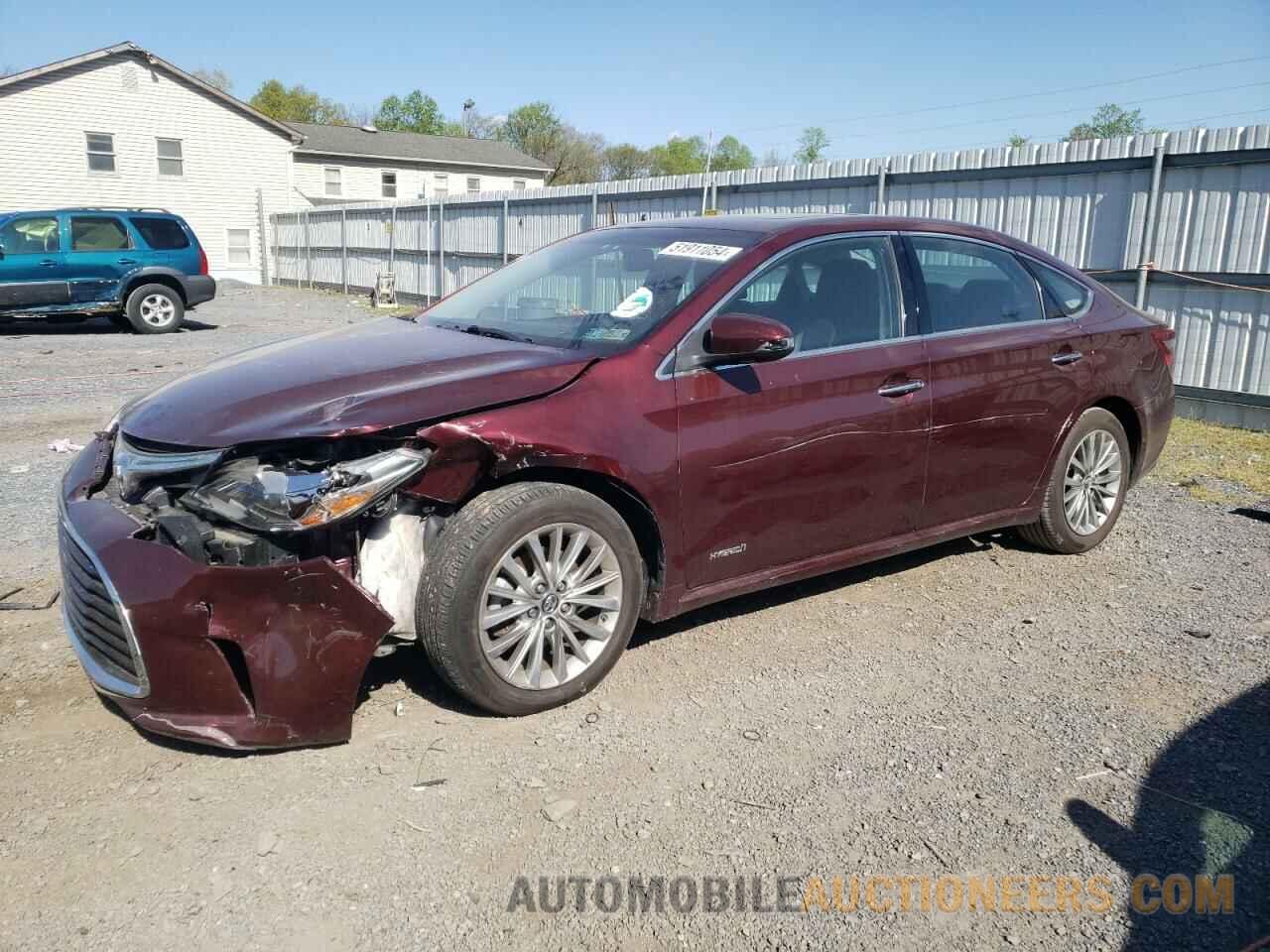 4T1BD1EB1GU053866 TOYOTA AVALON 2016