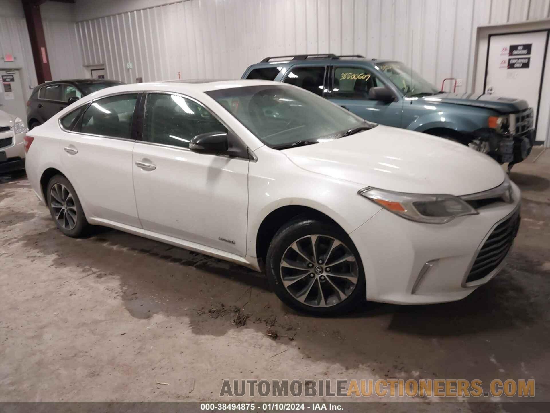 4T1BD1EB1GU056931 TOYOTA AVALON HYBRID 2016