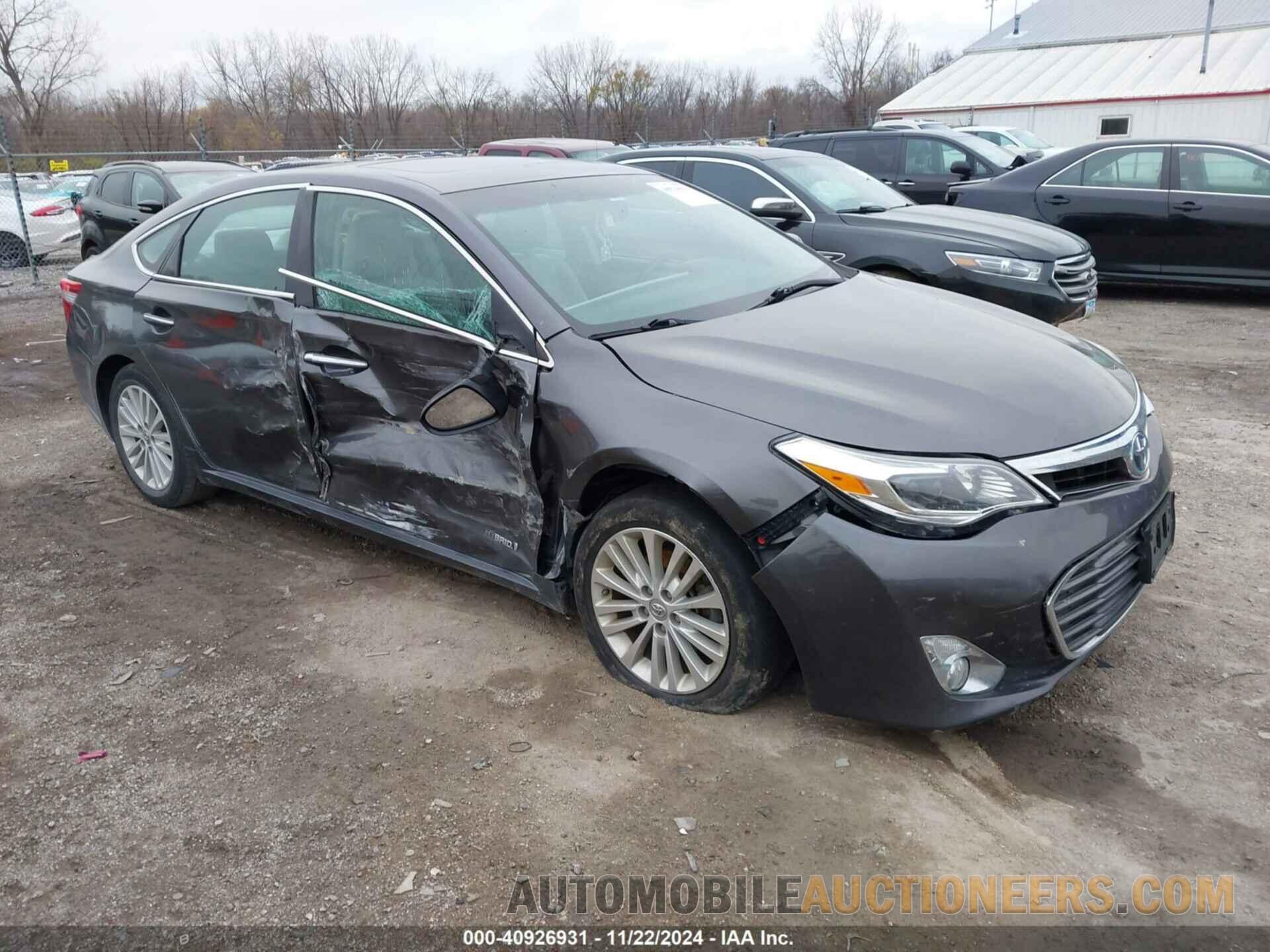 4T1BD1EB2EU026379 TOYOTA AVALON HYBRID 2014