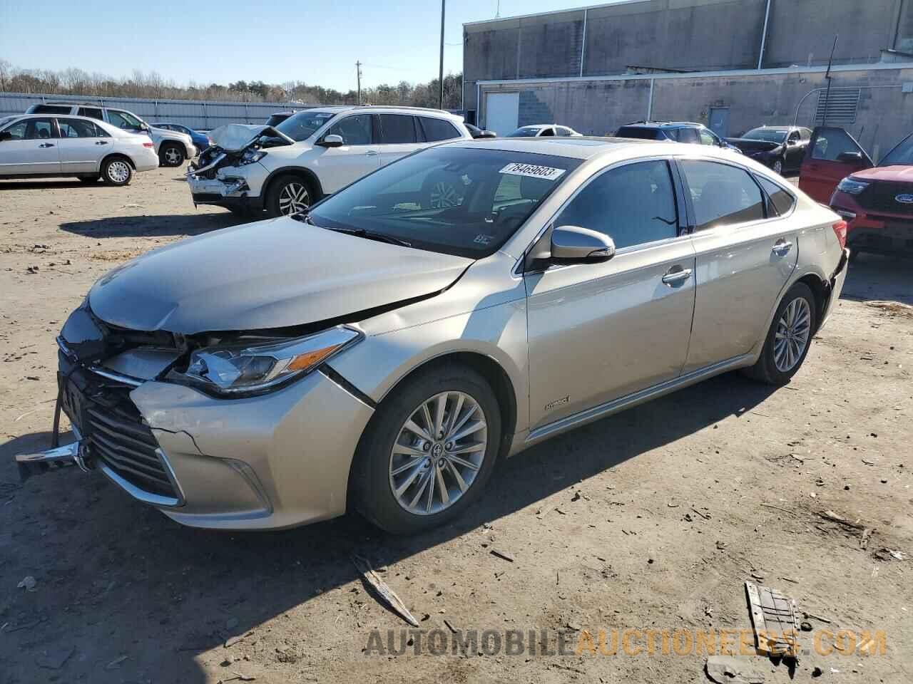 4T1BD1EB2GU052421 TOYOTA AVALON 2016