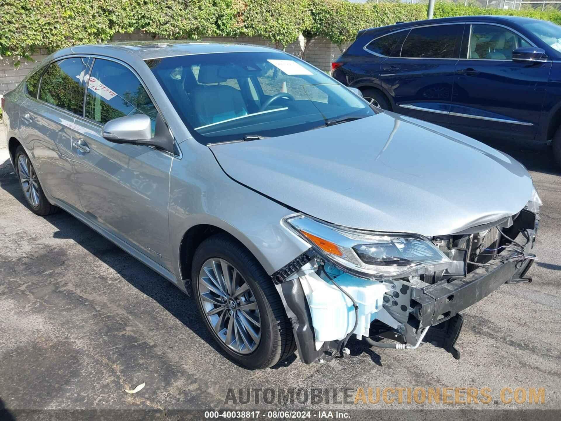 4T1BD1EB2GU054749 TOYOTA AVALON 2016