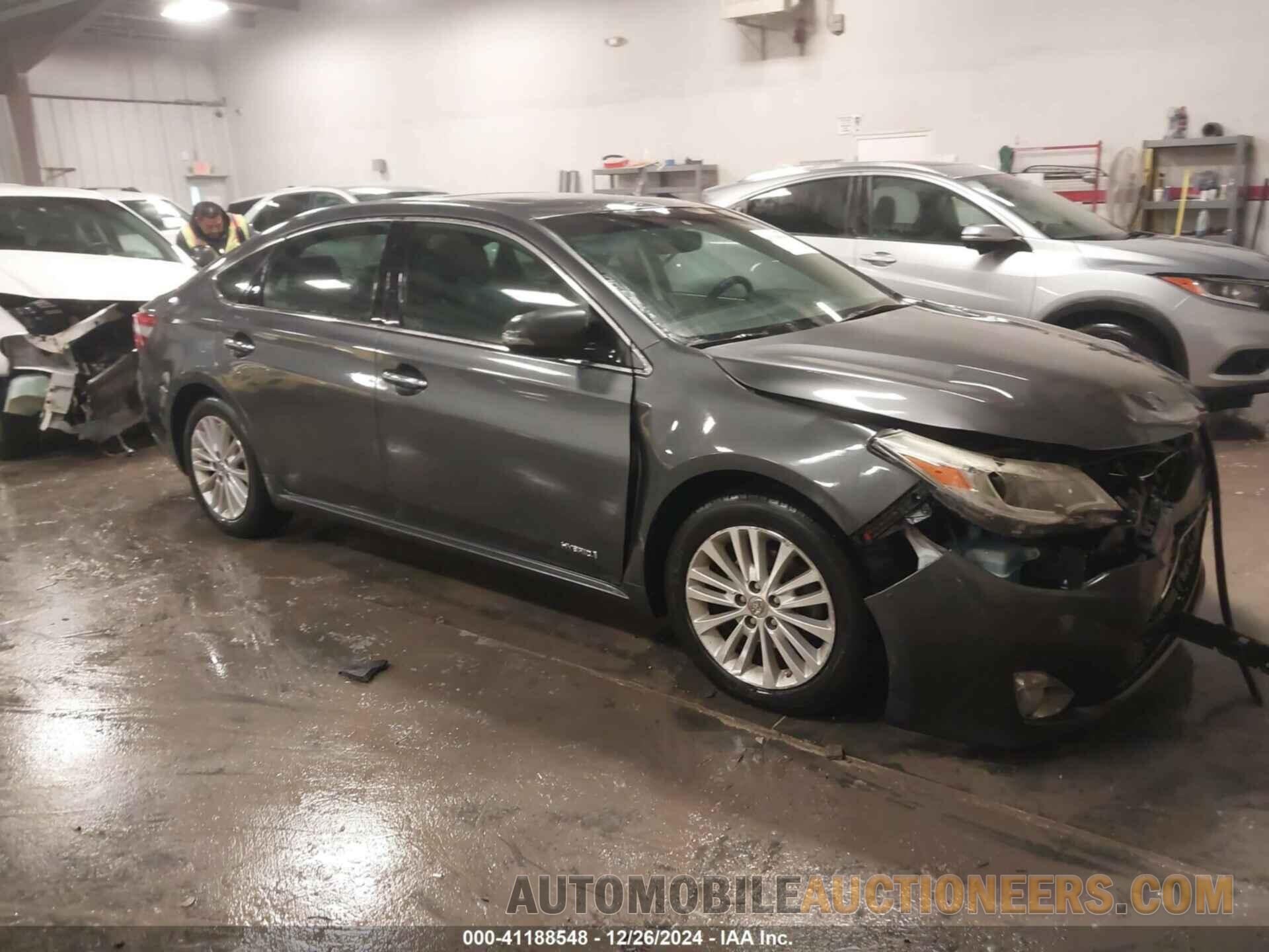 4T1BD1EB3DU009962 TOYOTA AVALON HYBRID 2013