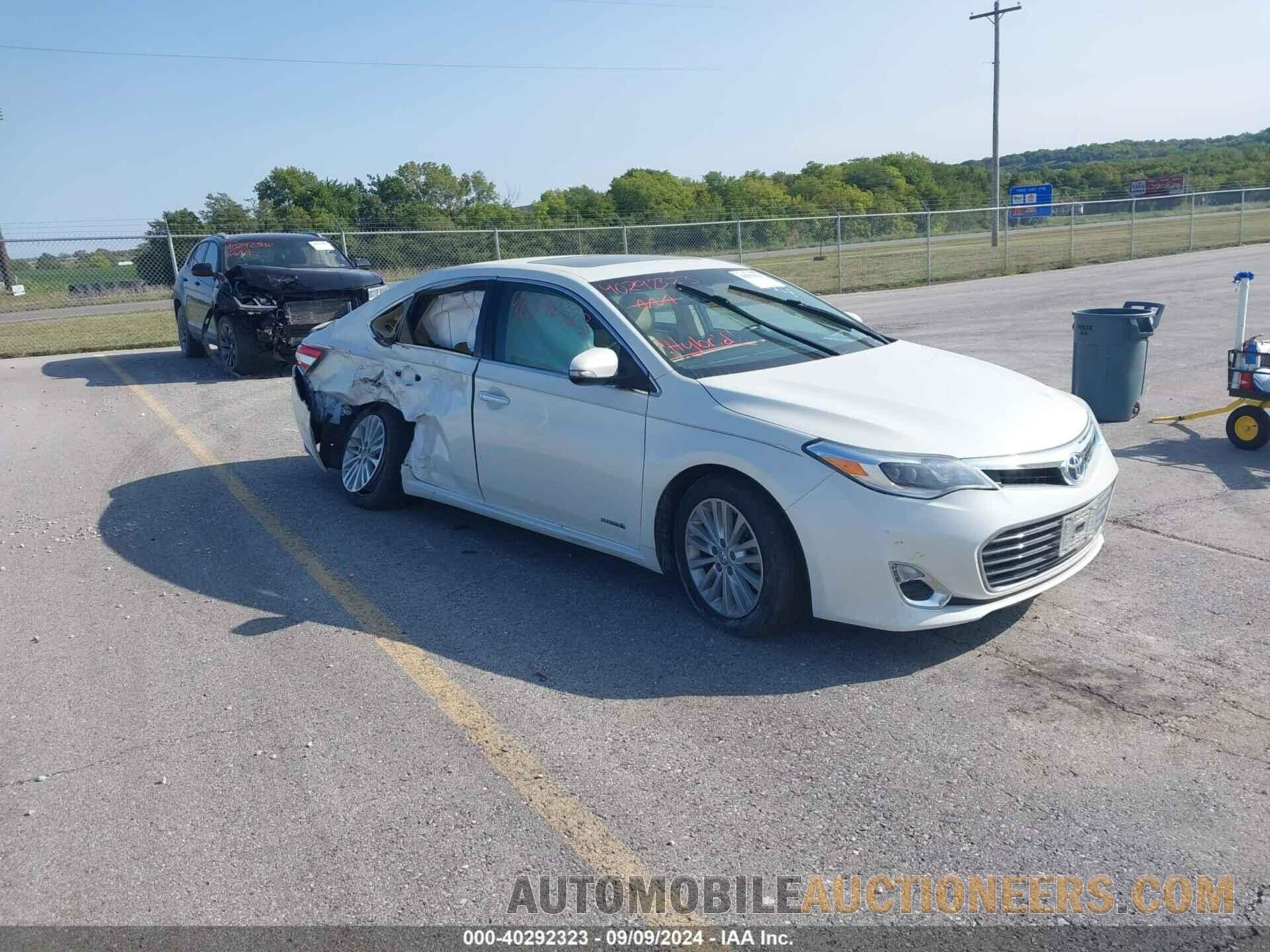 4T1BD1EB3FU038235 TOYOTA AVALON HYBRID 2015