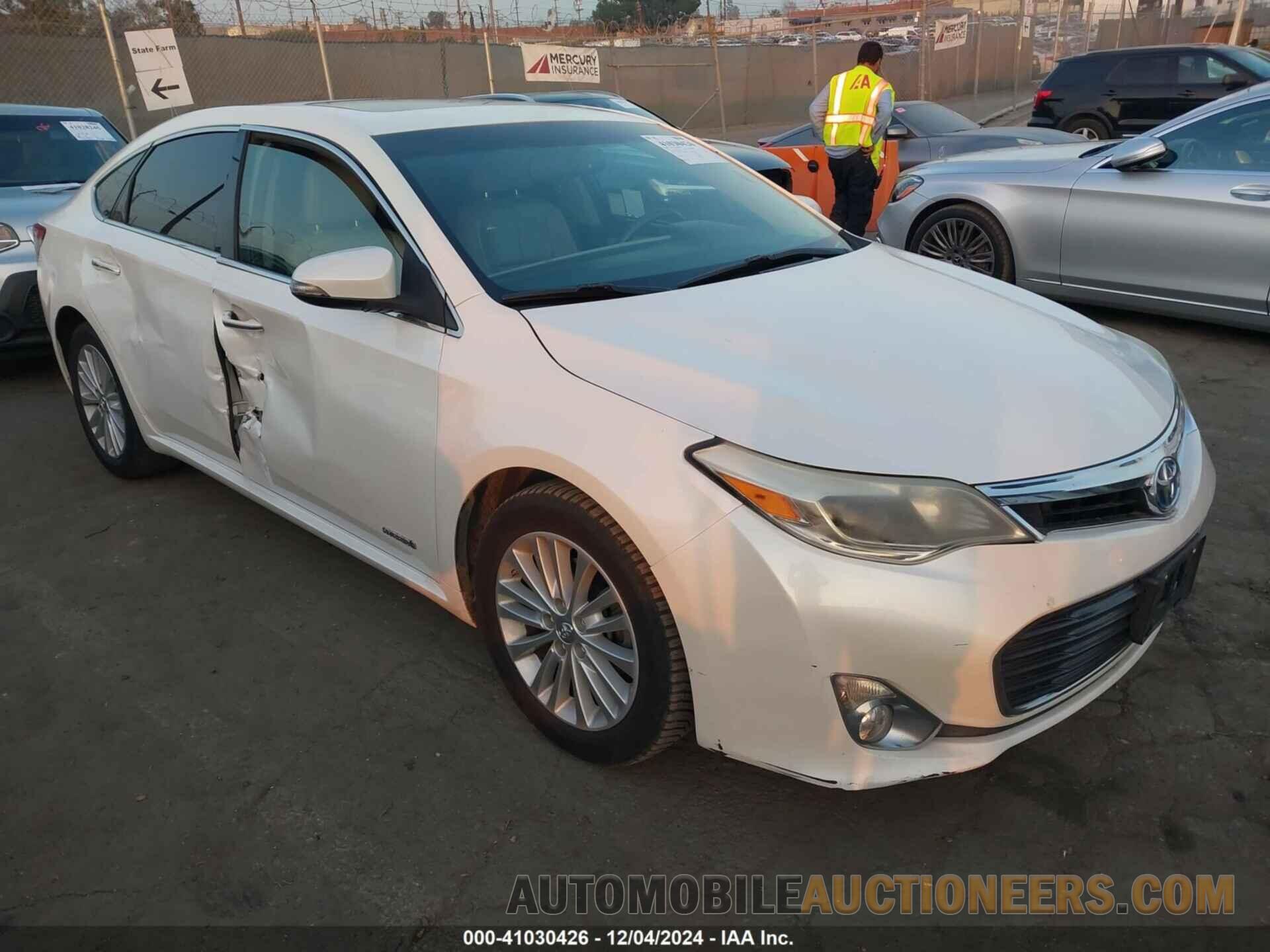 4T1BD1EB3FU040955 TOYOTA AVALON HYBRID 2015