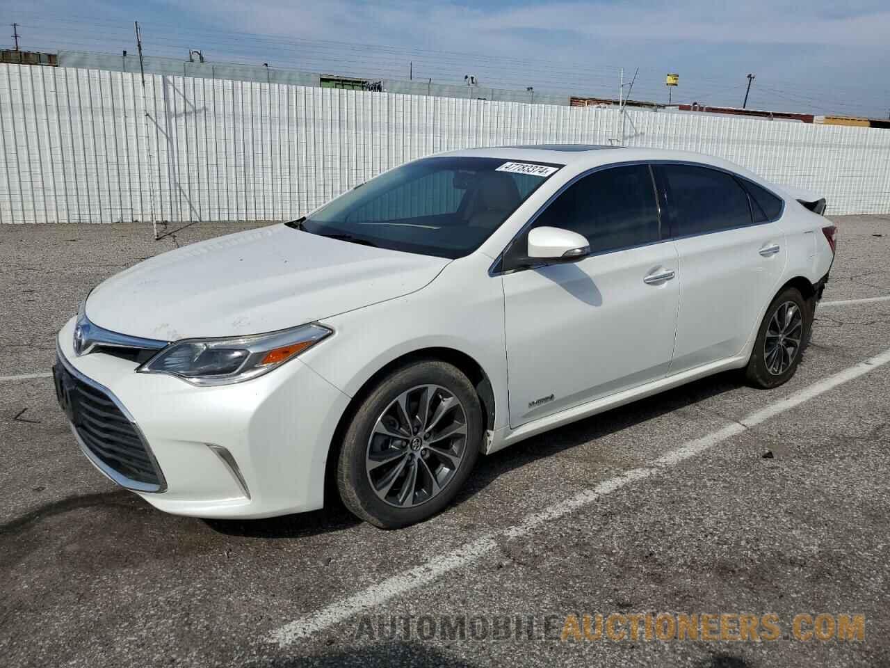 4T1BD1EB3GU050788 TOYOTA AVALON 2016