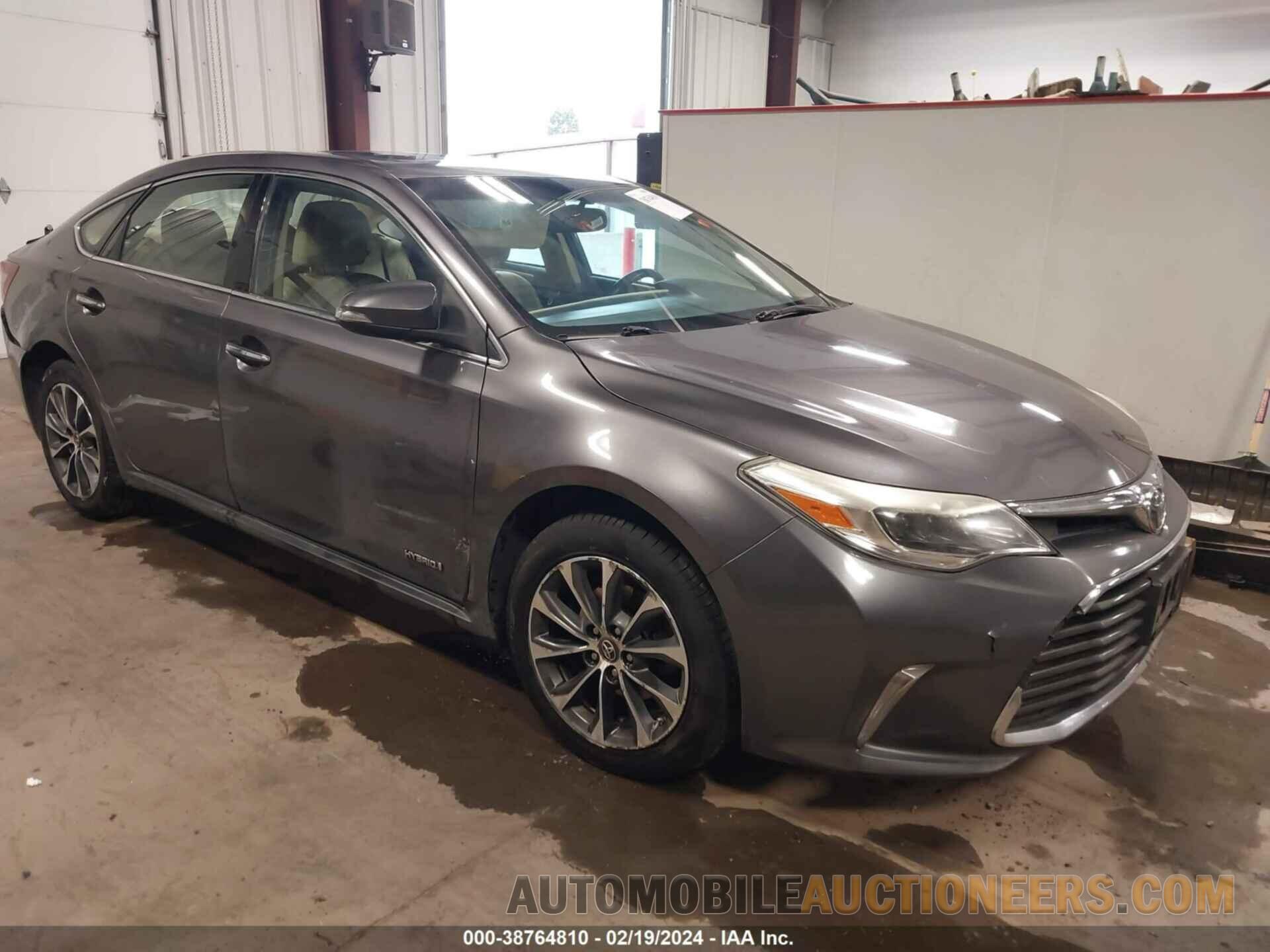 4T1BD1EB3GU052573 TOYOTA AVALON HYBRID 2016