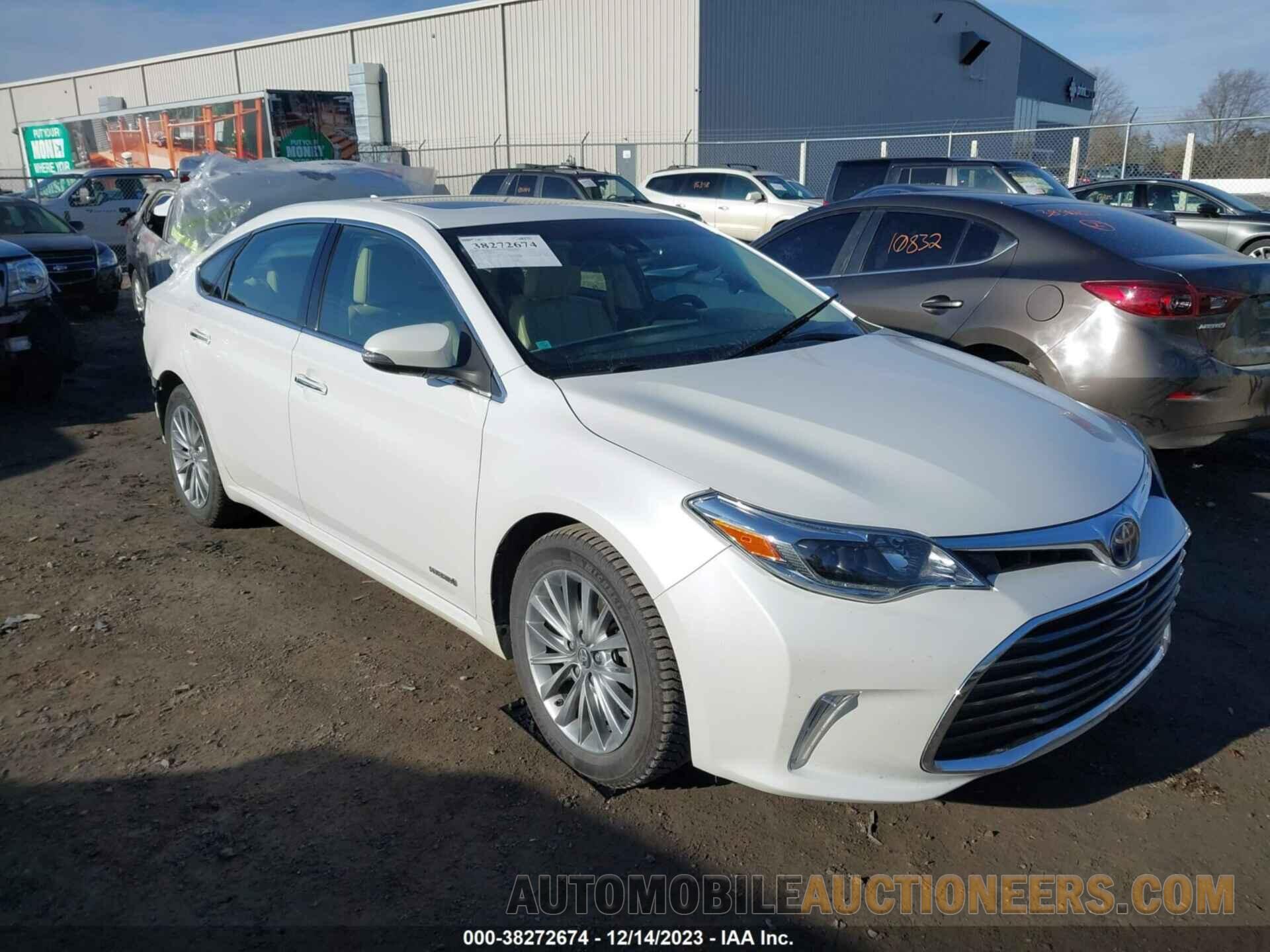 4T1BD1EB3GU053822 TOYOTA AVALON 2016