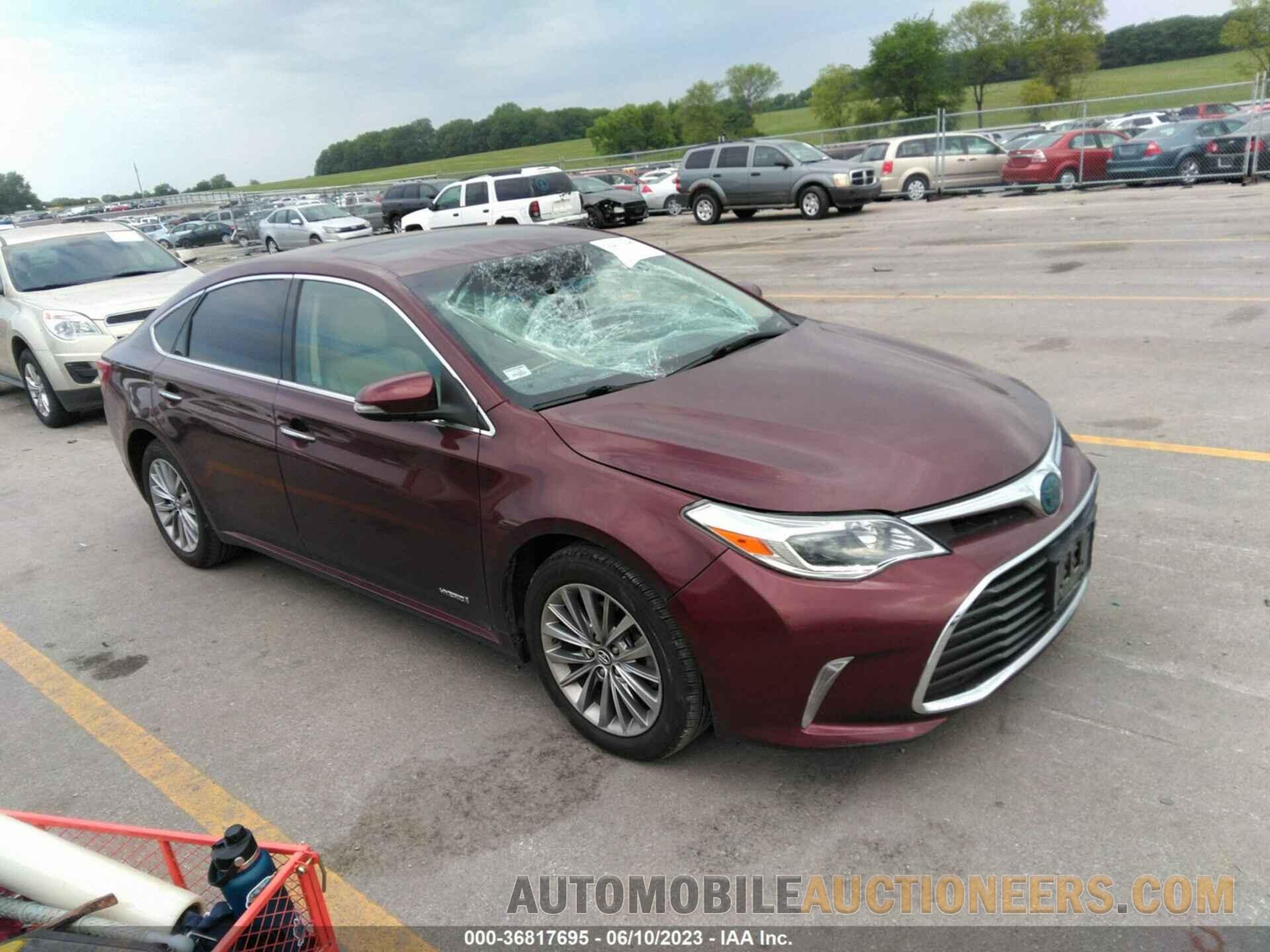 4T1BD1EB3GU054601 TOYOTA AVALON HYBRID 2016