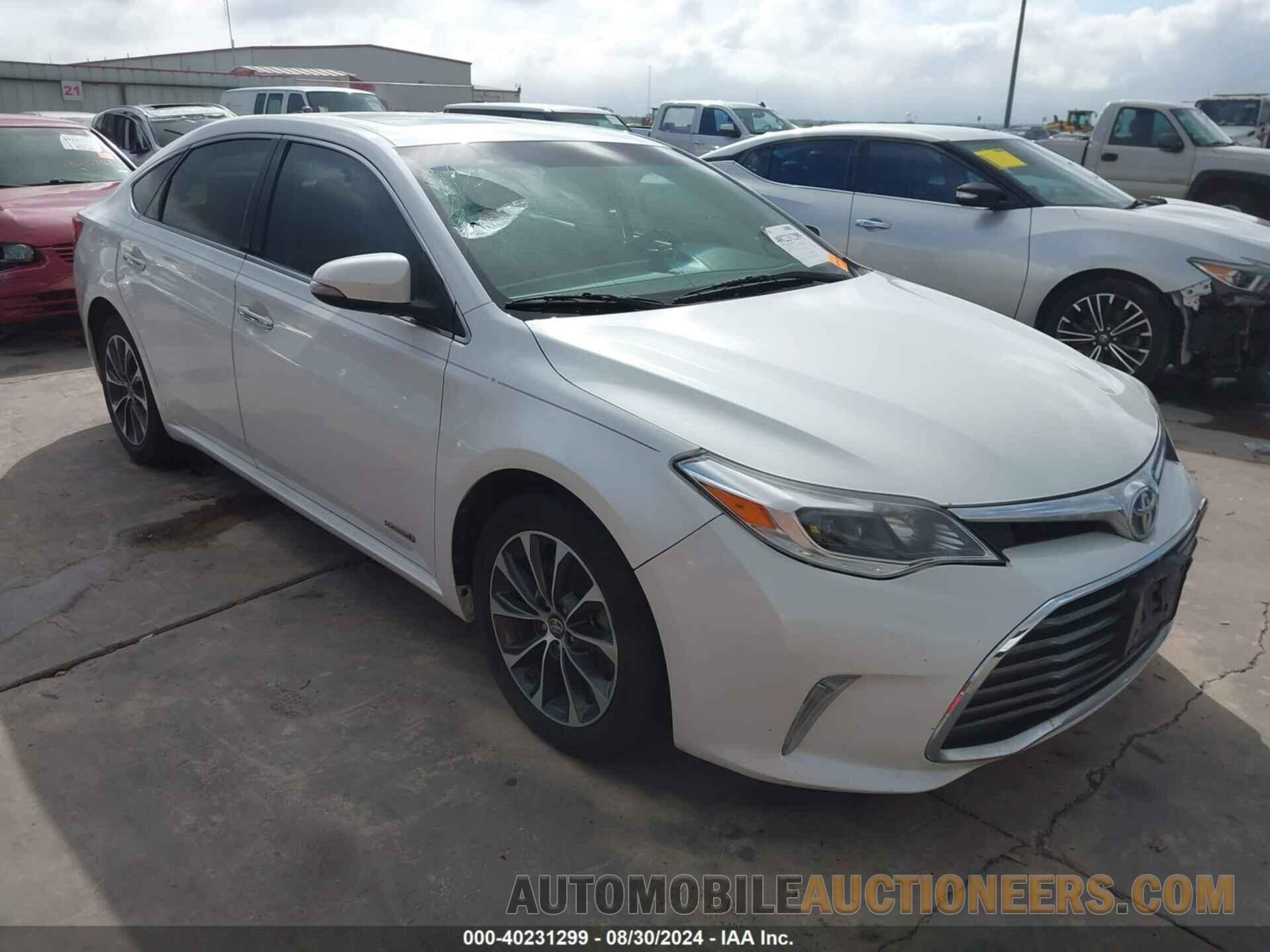 4T1BD1EB3GU054629 TOYOTA AVALON HYBRID 2016