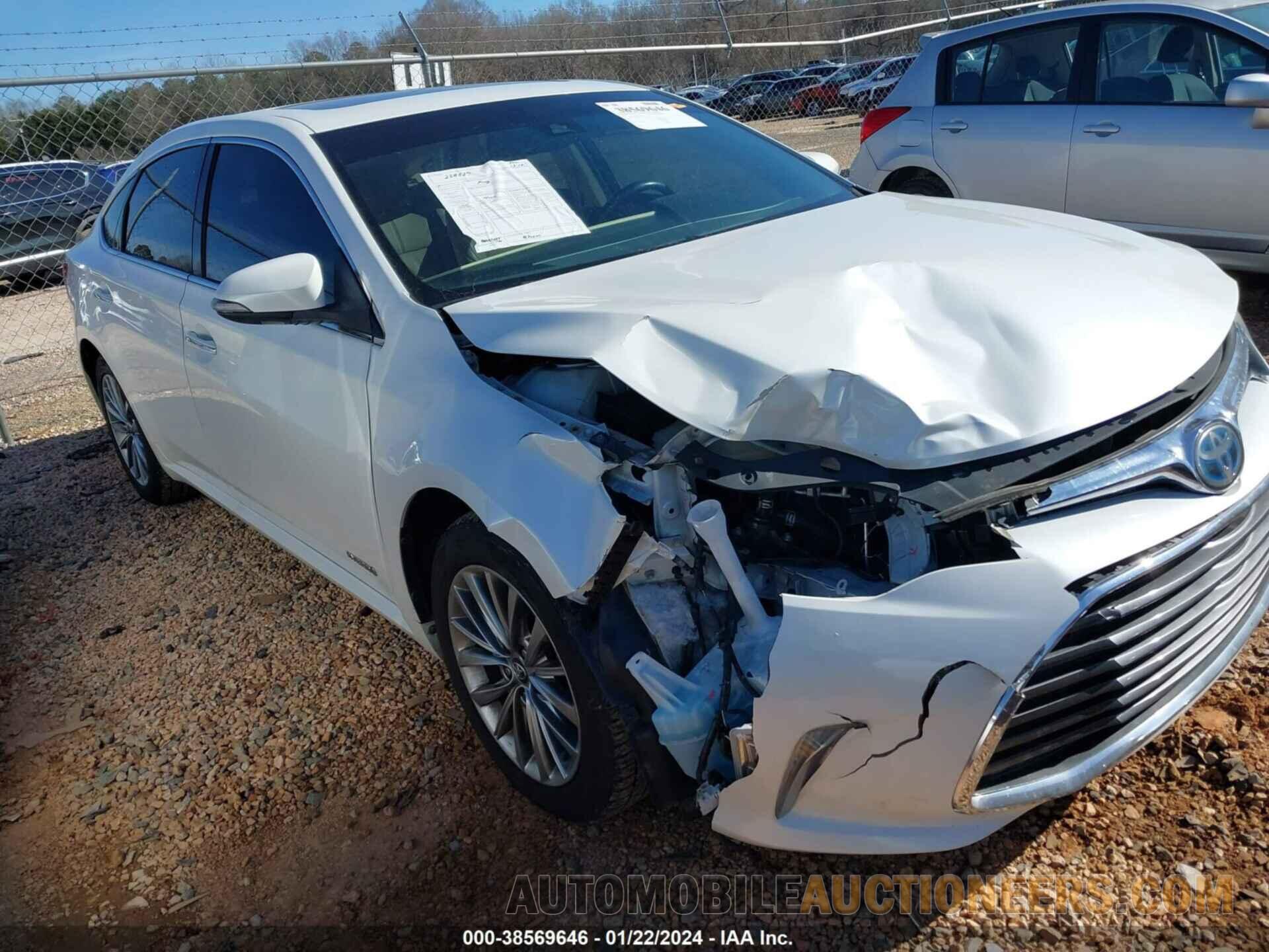 4T1BD1EB3HU058004 TOYOTA AVALON HYBRID 2017