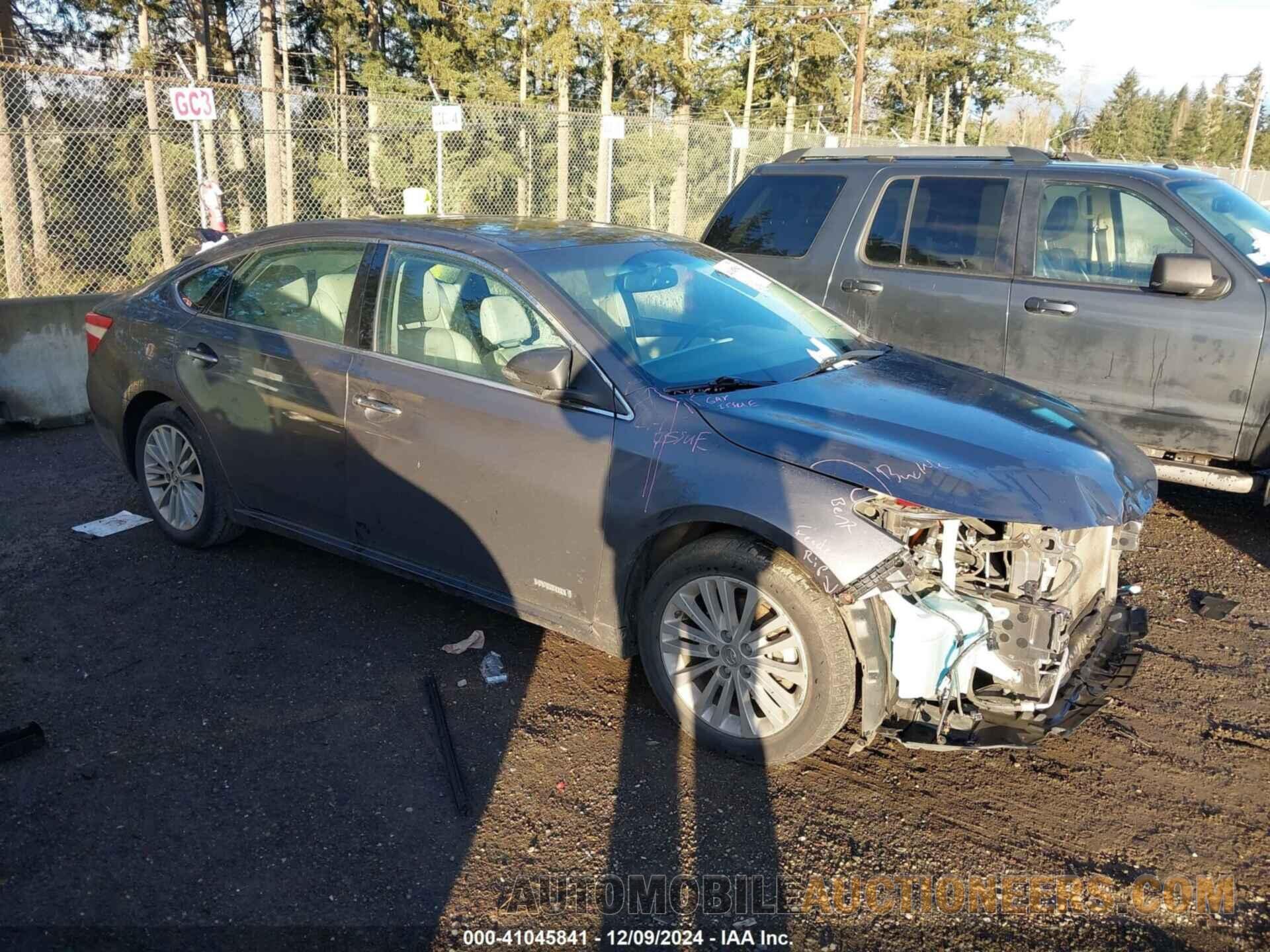 4T1BD1EB4DU006052 TOYOTA AVALON HYBRID 2013