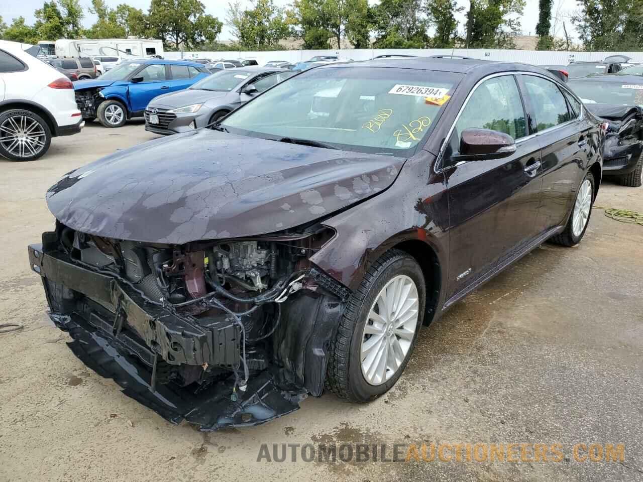 4T1BD1EB4FU038454 TOYOTA AVALON 2015