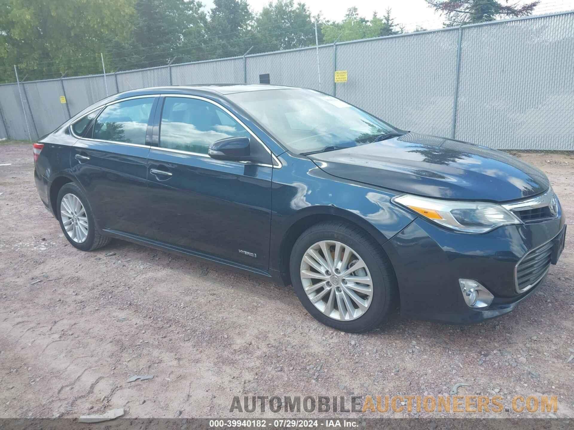 4T1BD1EB4FU039989 TOYOTA AVALON HYBRID 2015