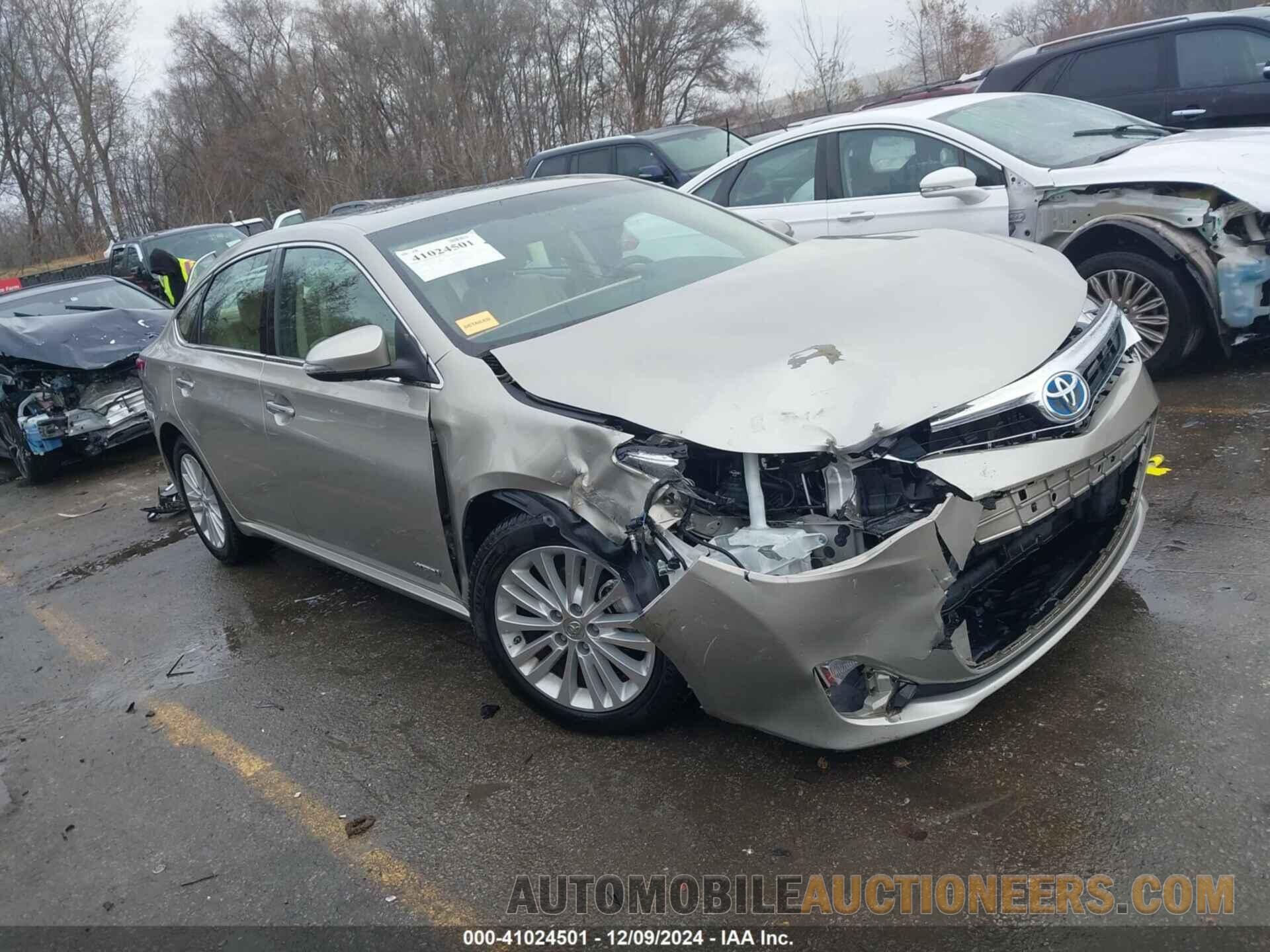 4T1BD1EB4FU042875 TOYOTA AVALON HYBRID 2015