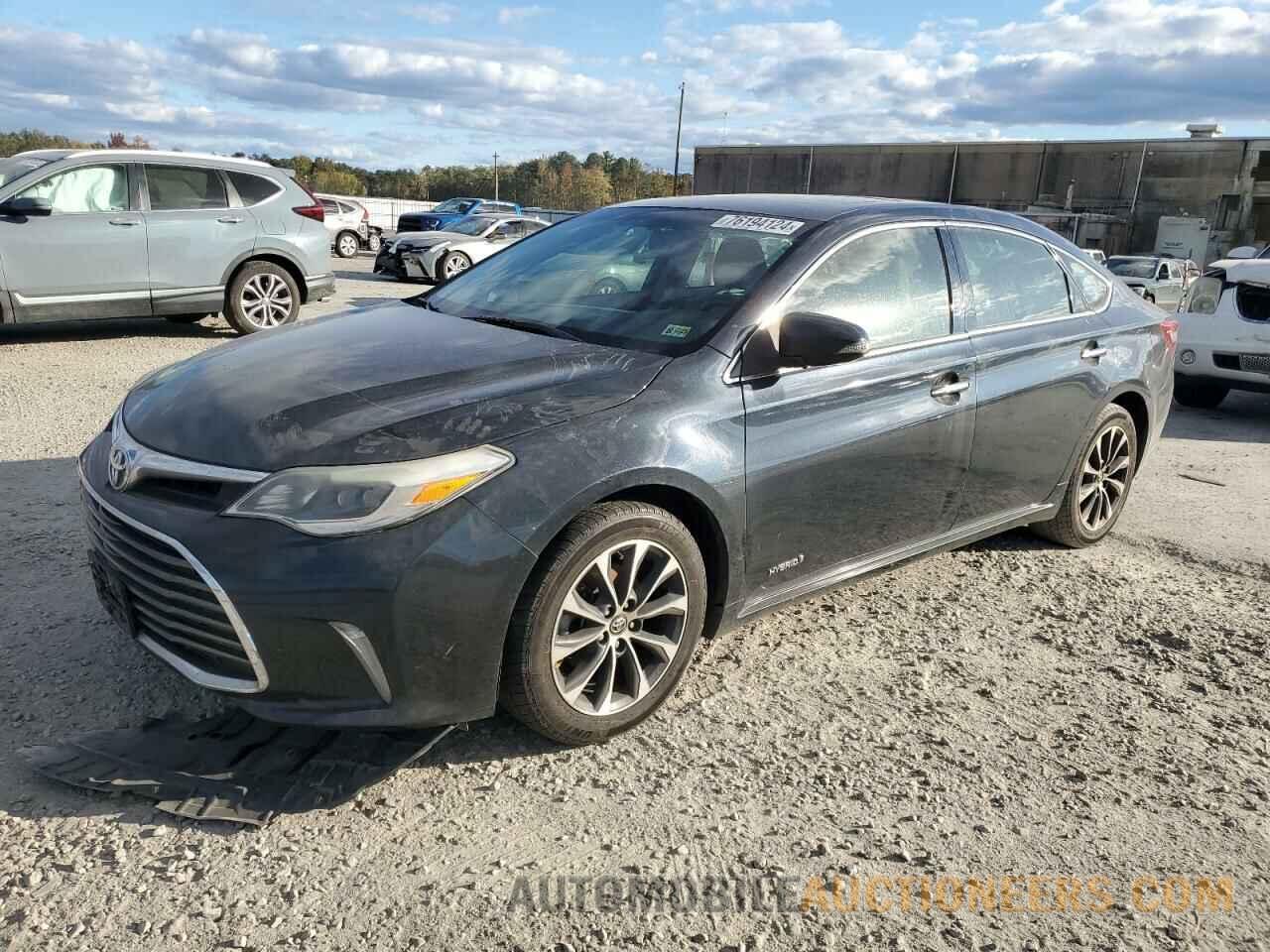 4T1BD1EB4GU052033 TOYOTA AVALON 2016