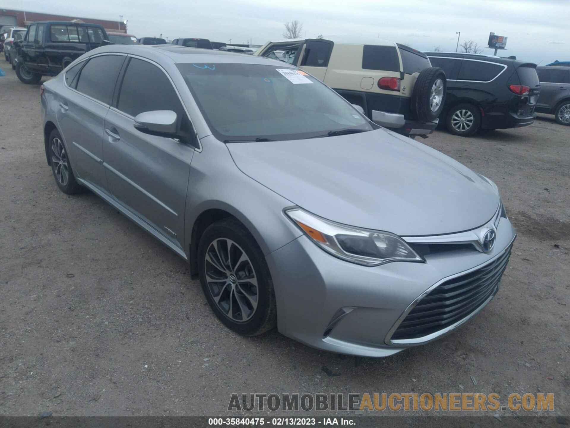 4T1BD1EB4GU052145 TOYOTA AVALON HYBRID 2016