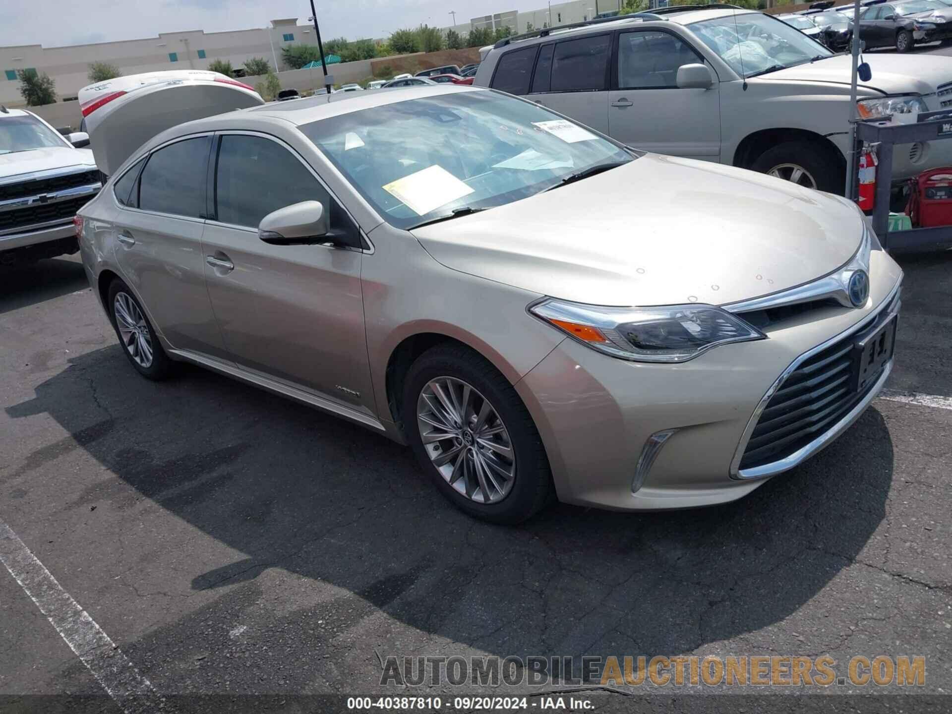 4T1BD1EB4GU056096 TOYOTA AVALON HYBRID 2016