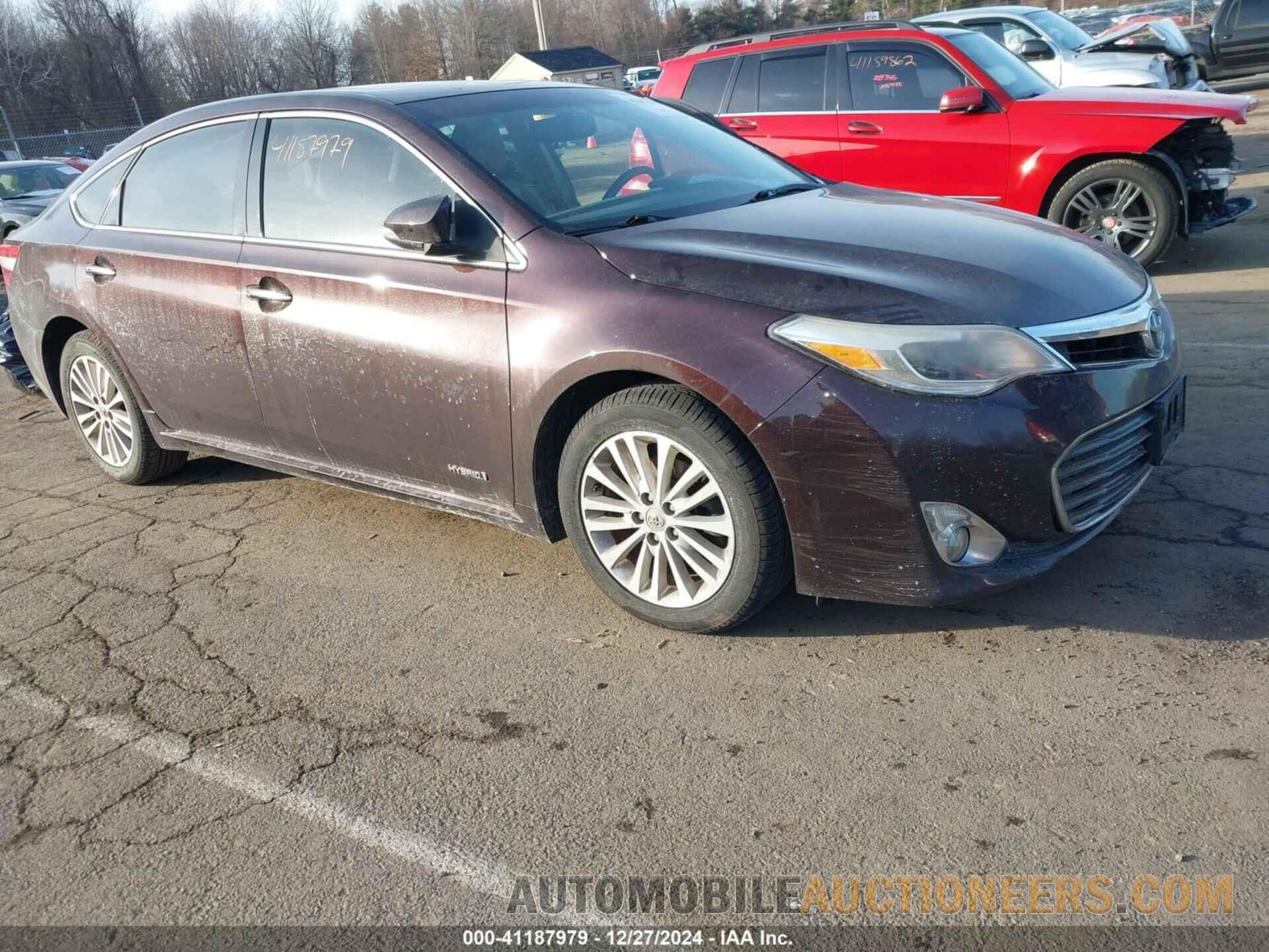 4T1BD1EB5DU002852 TOYOTA AVALON HYBRID 2013