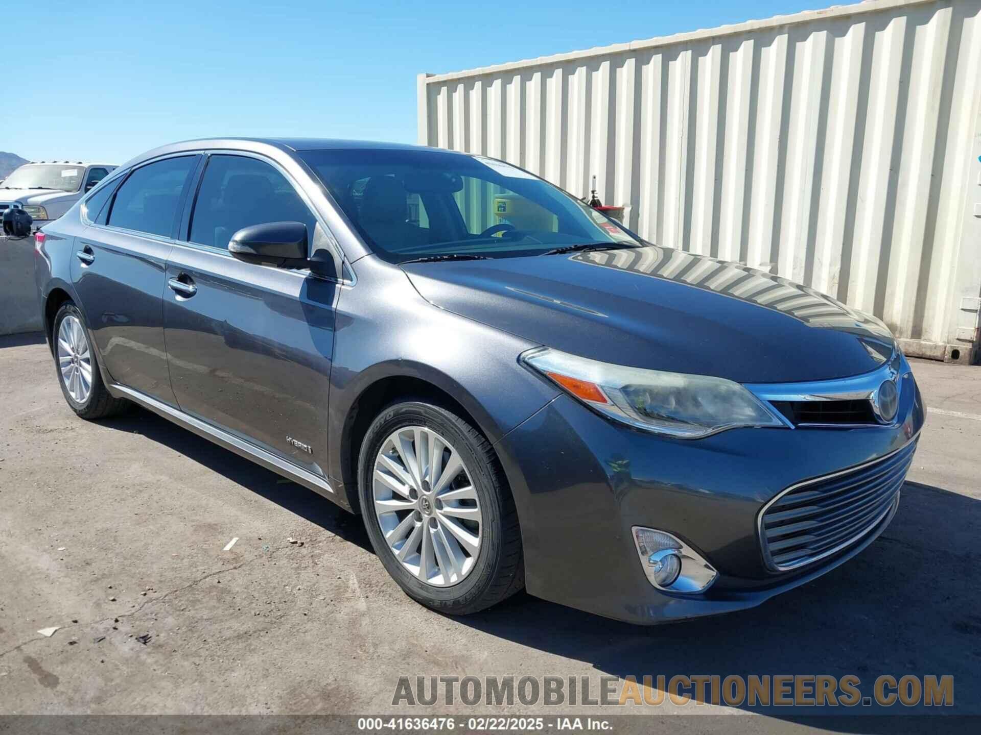 4T1BD1EB5EU028420 TOYOTA AVALON HYBRID 2014