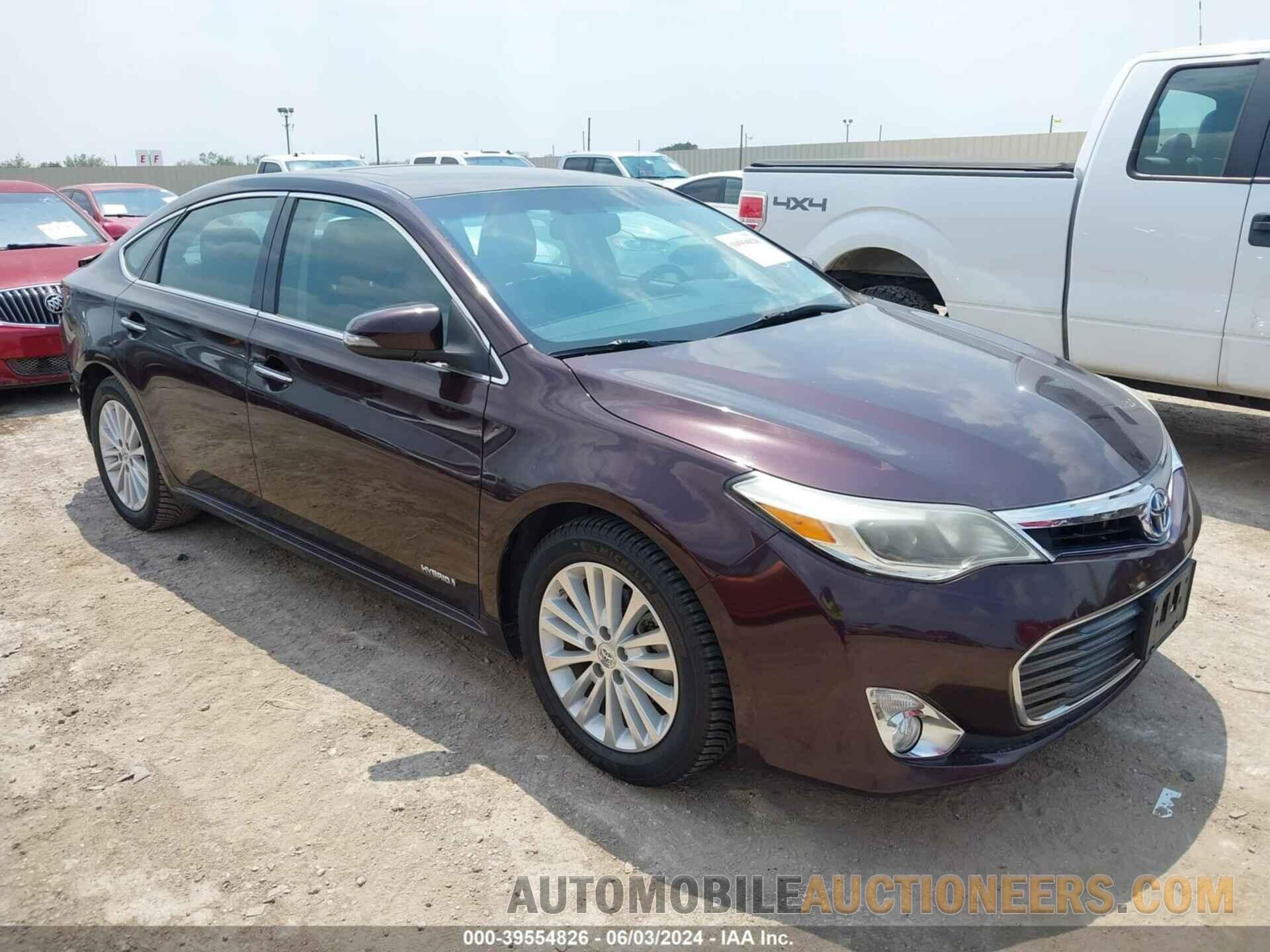 4T1BD1EB5FU036373 TOYOTA AVALON HYBRID 2015