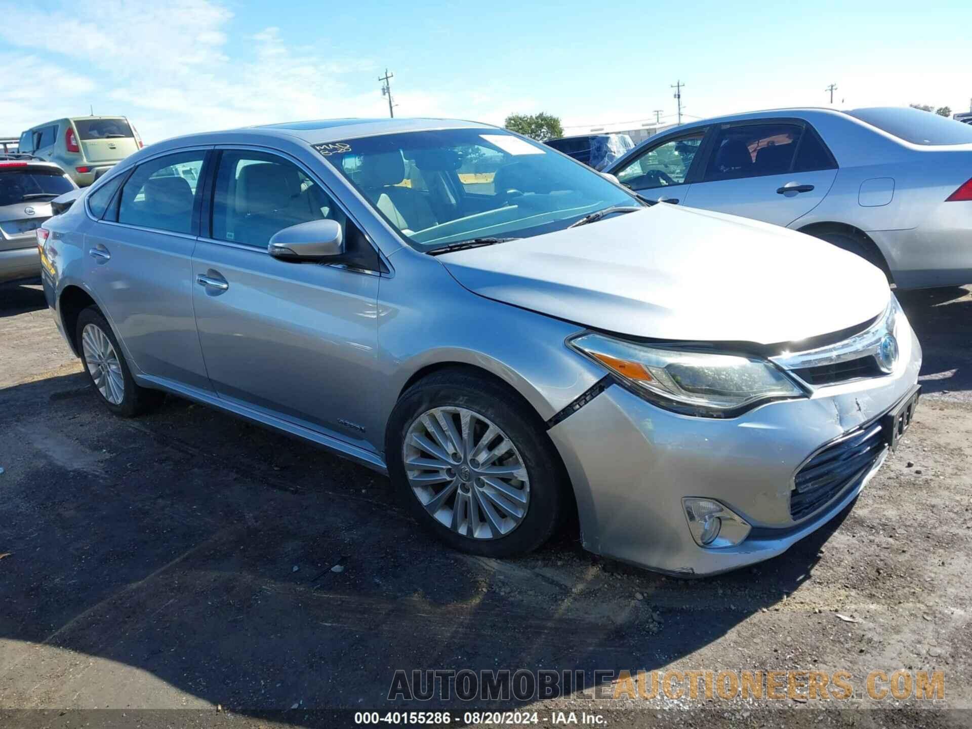 4T1BD1EB5FU047678 TOYOTA AVALON 2015