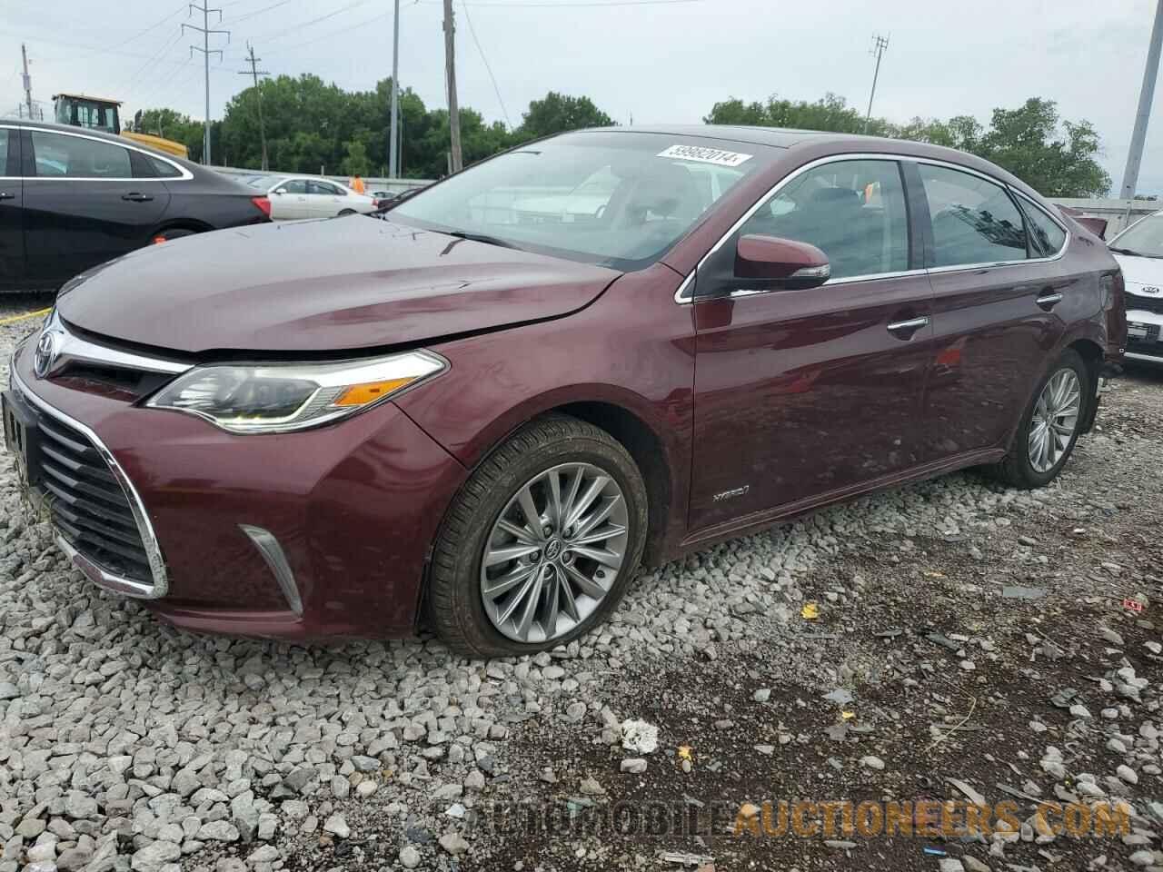 4T1BD1EB5GU050128 TOYOTA AVALON 2016