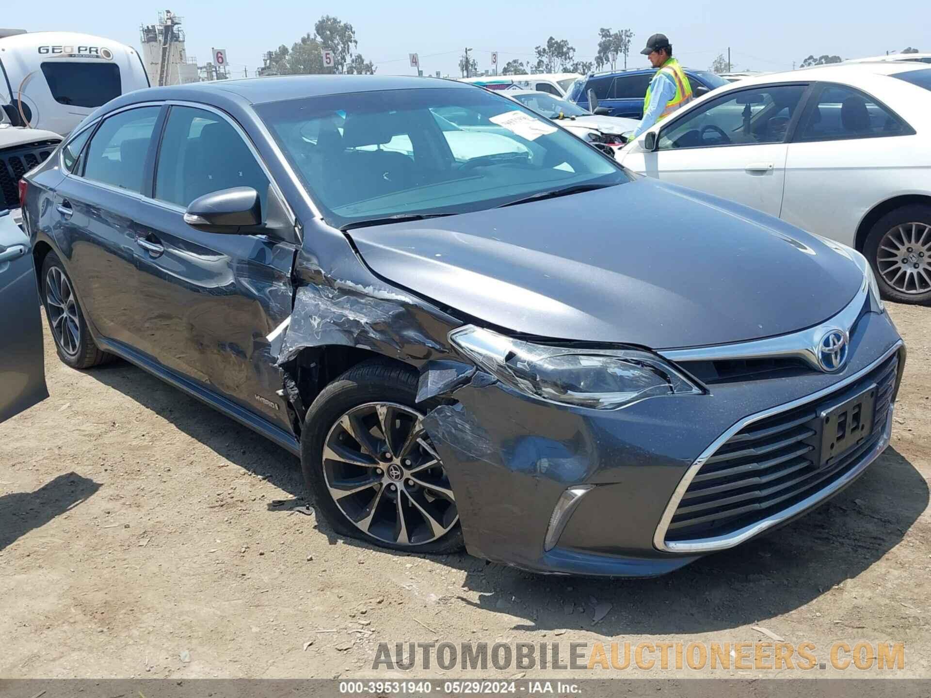 4T1BD1EB5GU050839 TOYOTA AVALON HYBRID 2016