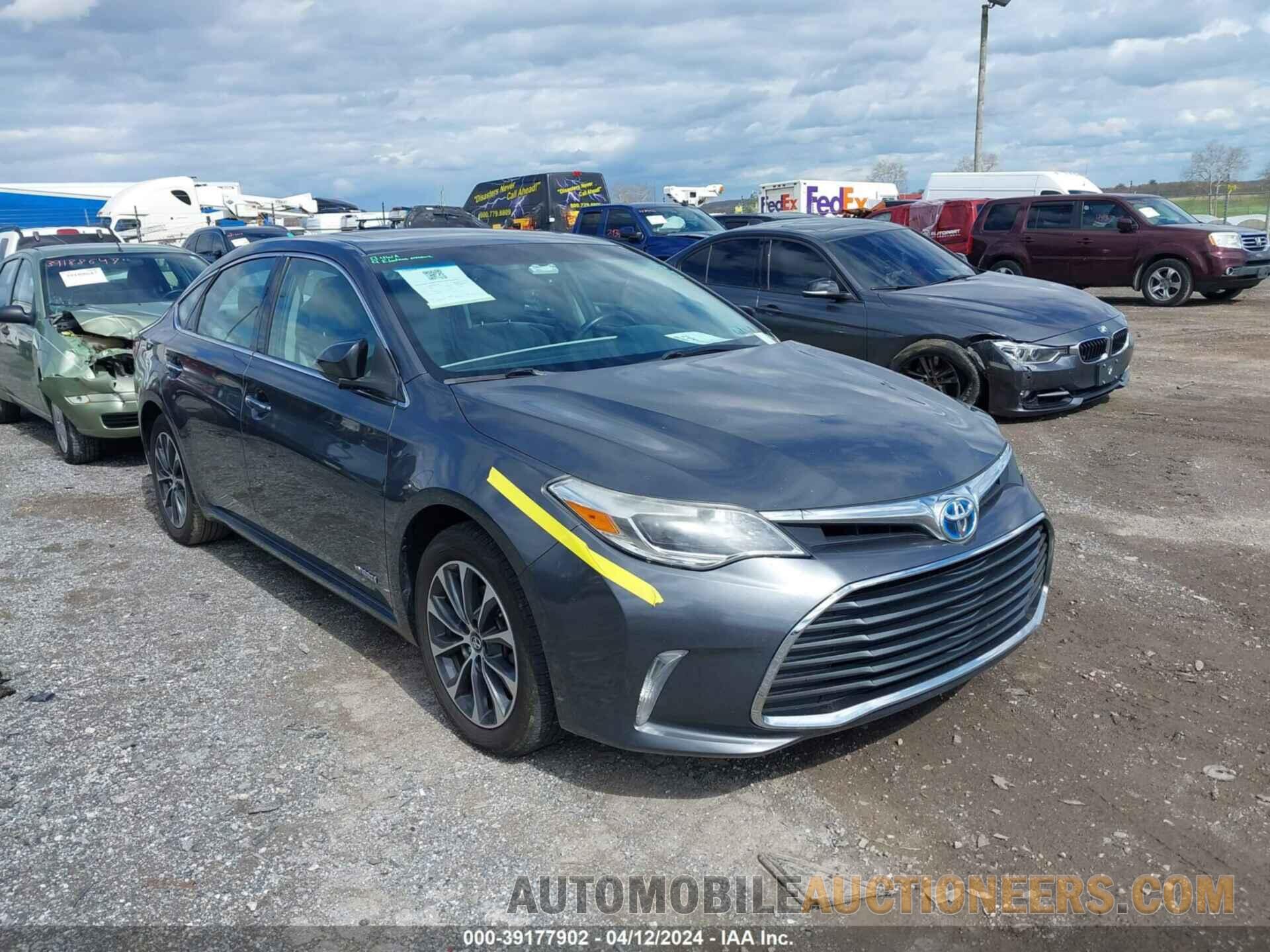 4T1BD1EB5GU056155 TOYOTA AVALON HYBRID 2016