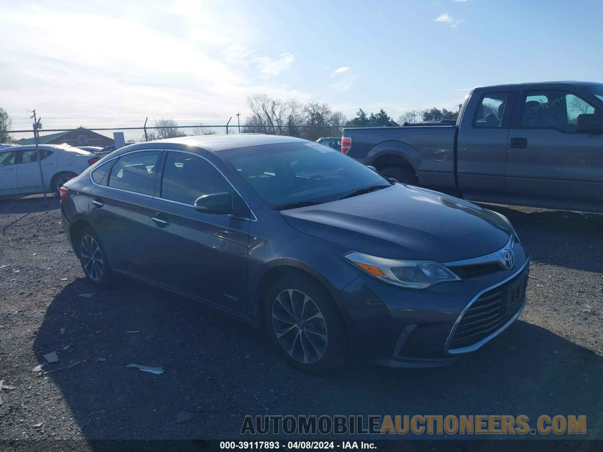 4T1BD1EB5GU056561 TOYOTA AVALON HYBRID 2016