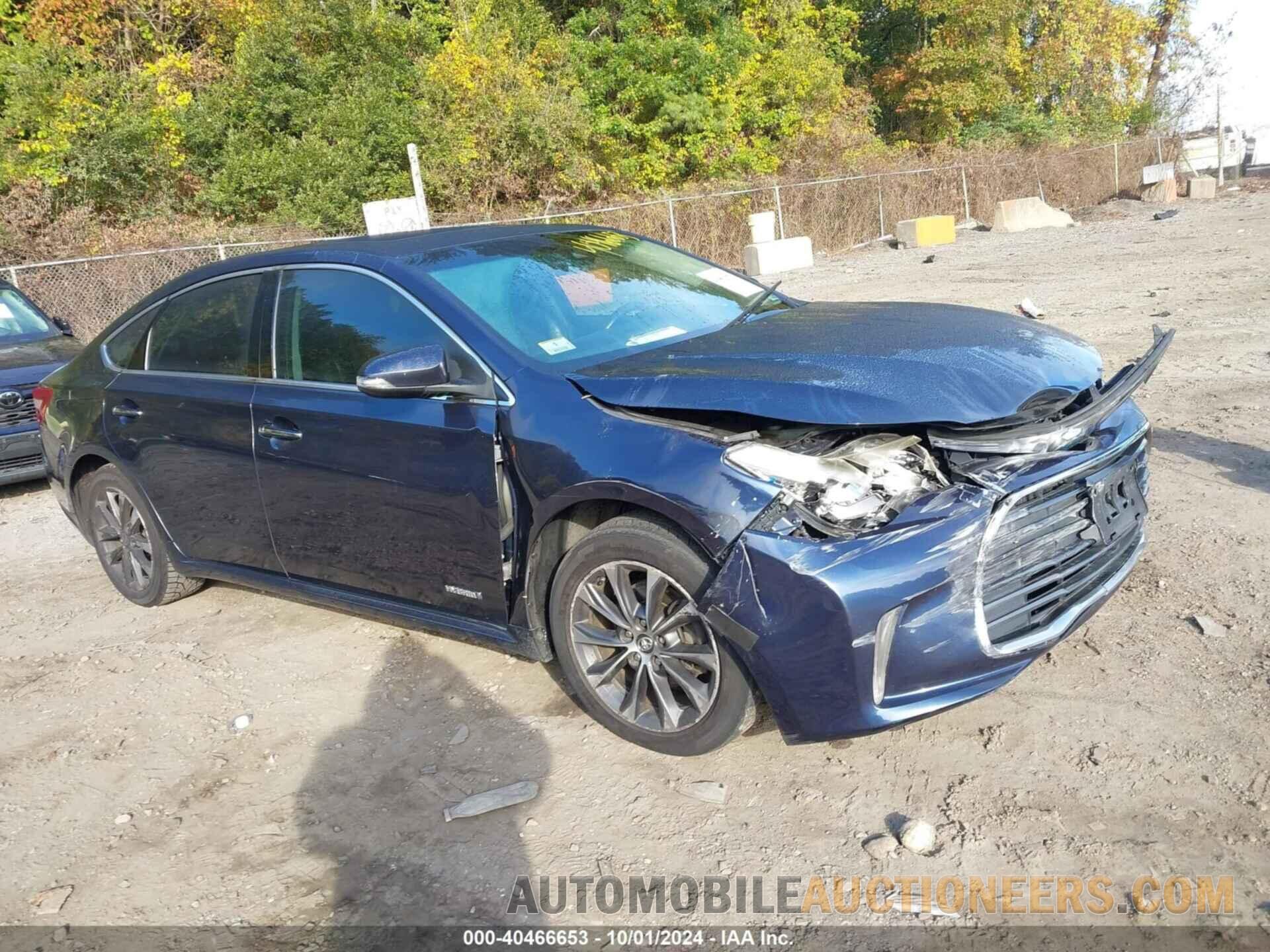 4T1BD1EB5JU063386 TOYOTA AVALON HYBRID 2018