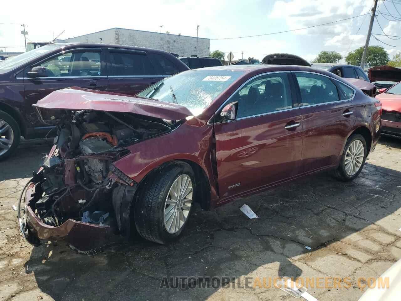 4T1BD1EB6DU004206 TOYOTA AVALON 2013