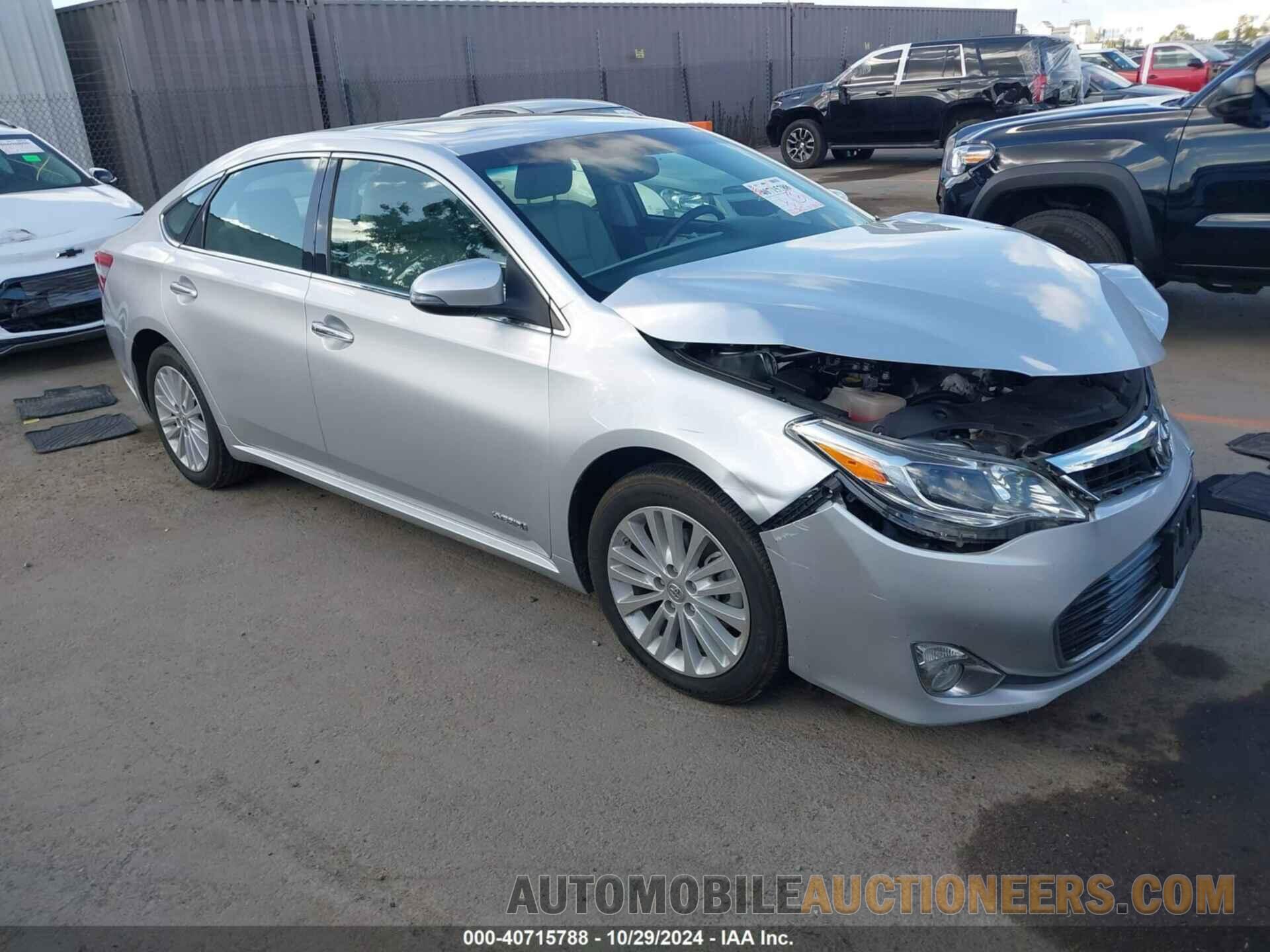 4T1BD1EB6DU006151 TOYOTA AVALON HYBRID 2013