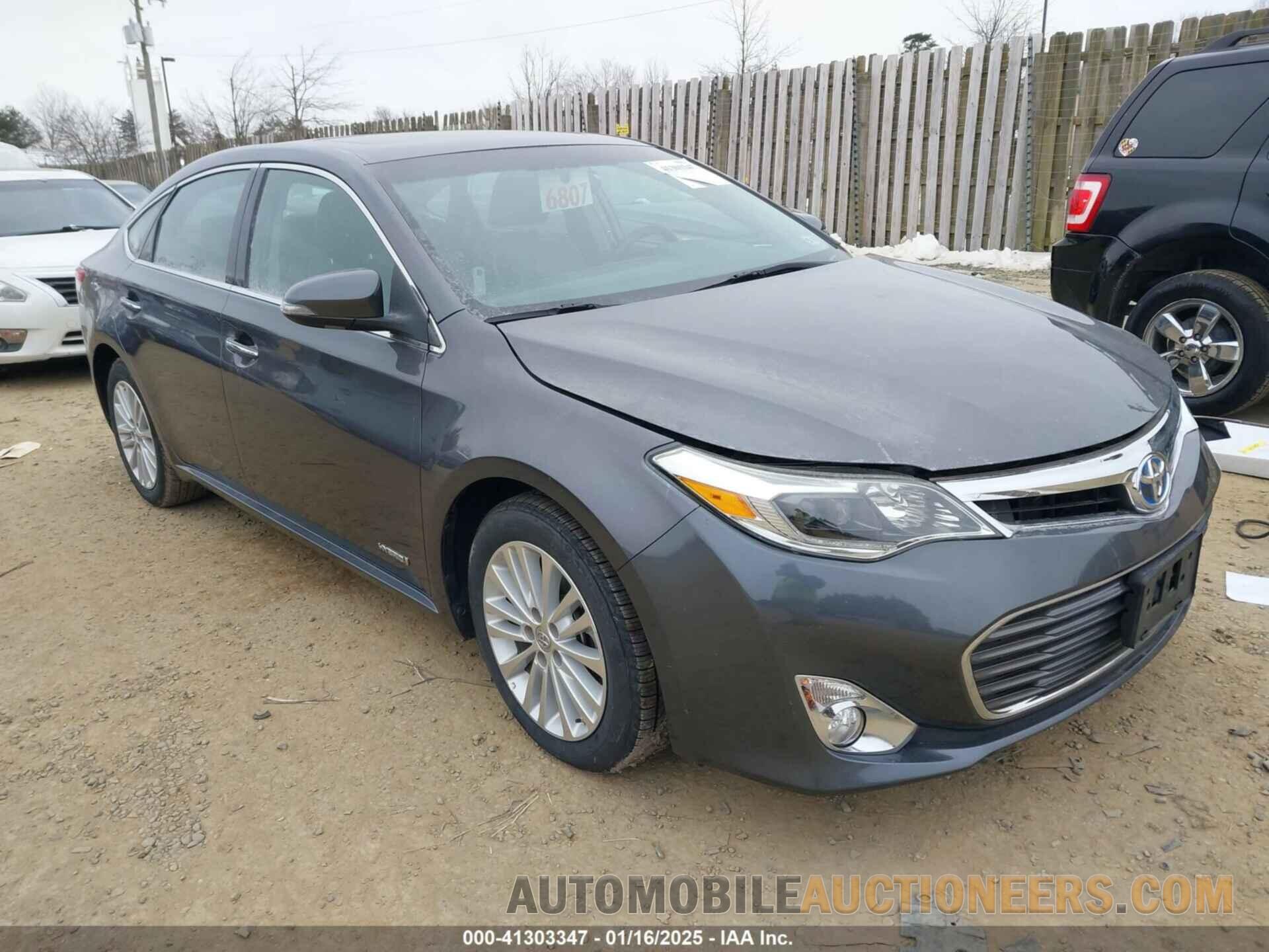 4T1BD1EB6DU013777 TOYOTA AVALON HYBRID 2013