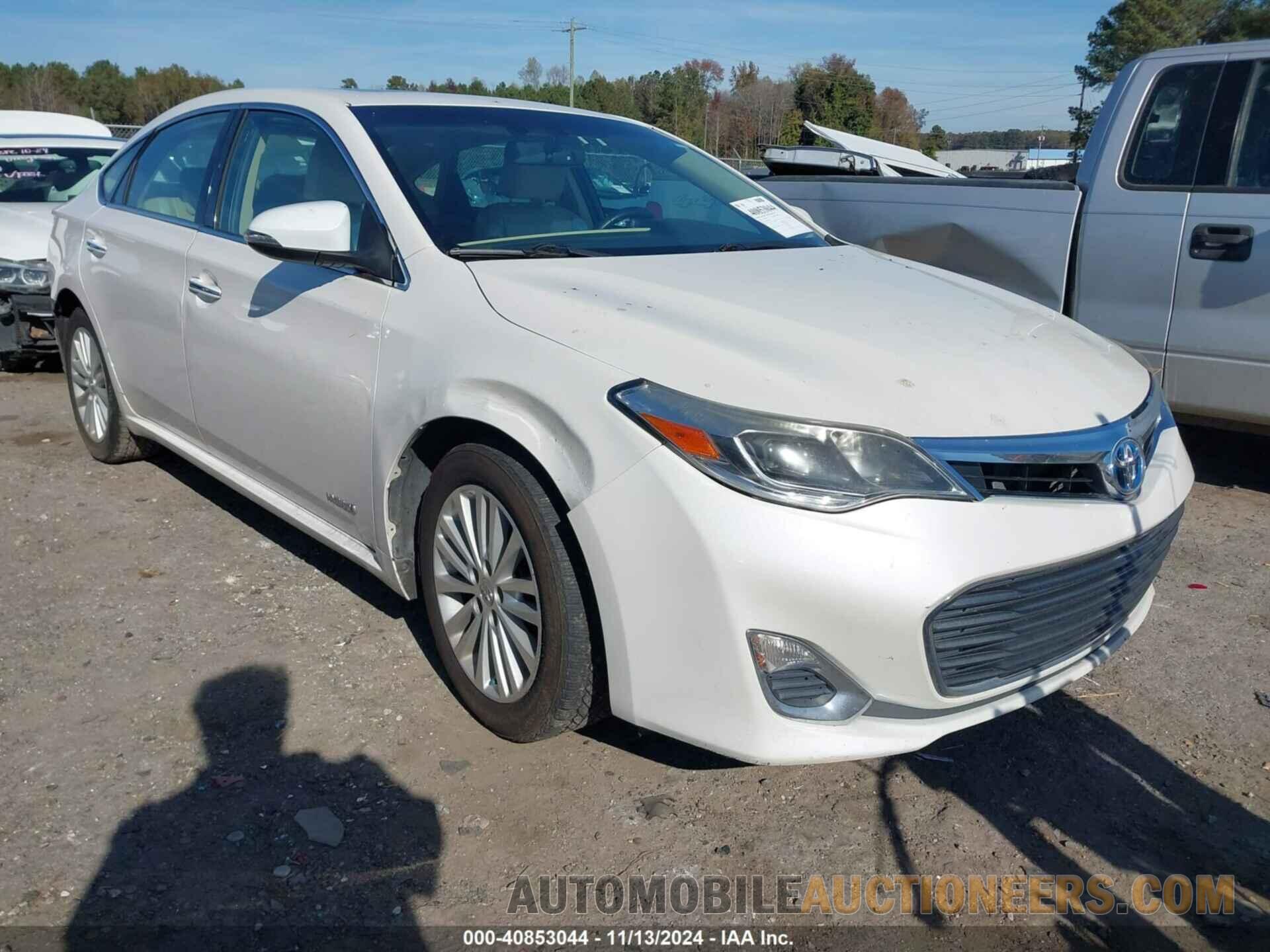 4T1BD1EB6EU029947 TOYOTA AVALON HYBRID 2014