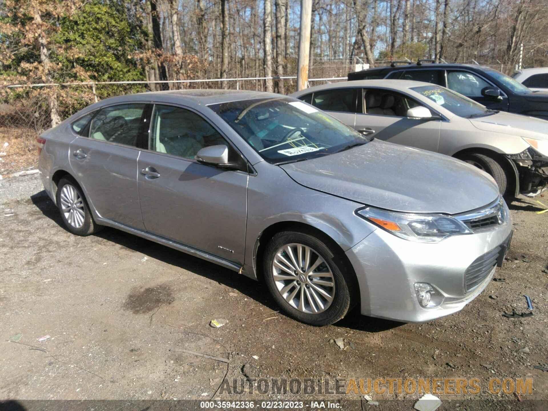 4T1BD1EB6FU036382 TOYOTA AVALON HYBRID 2015