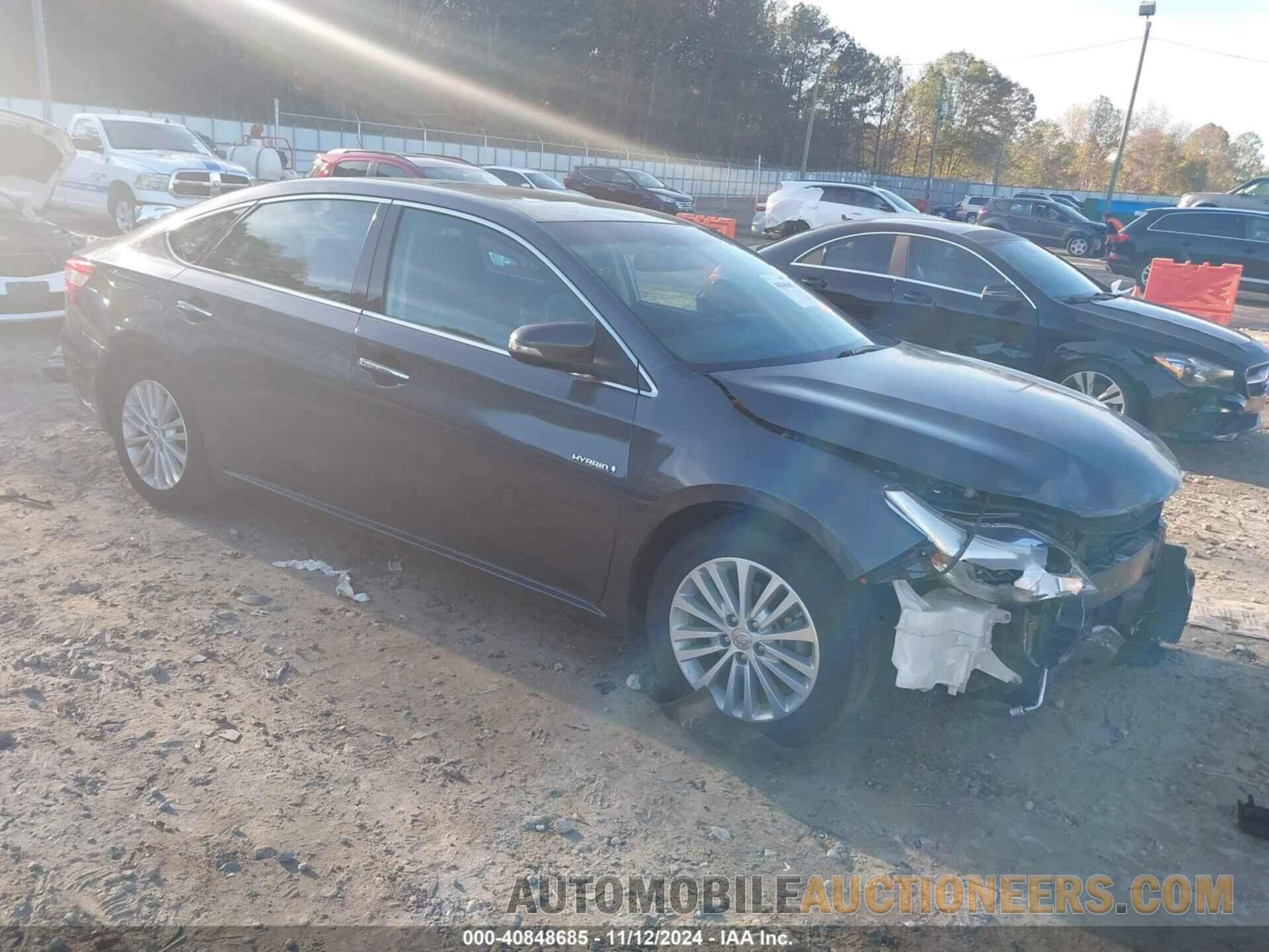 4T1BD1EB6FU036737 TOYOTA AVALON HYBRID 2015