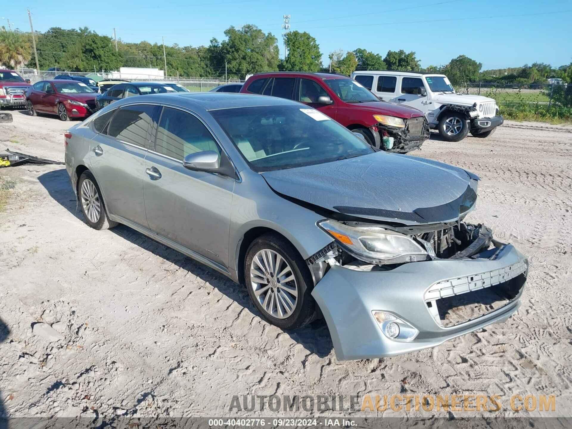 4T1BD1EB6FU039704 TOYOTA AVALON HYBRID 2015