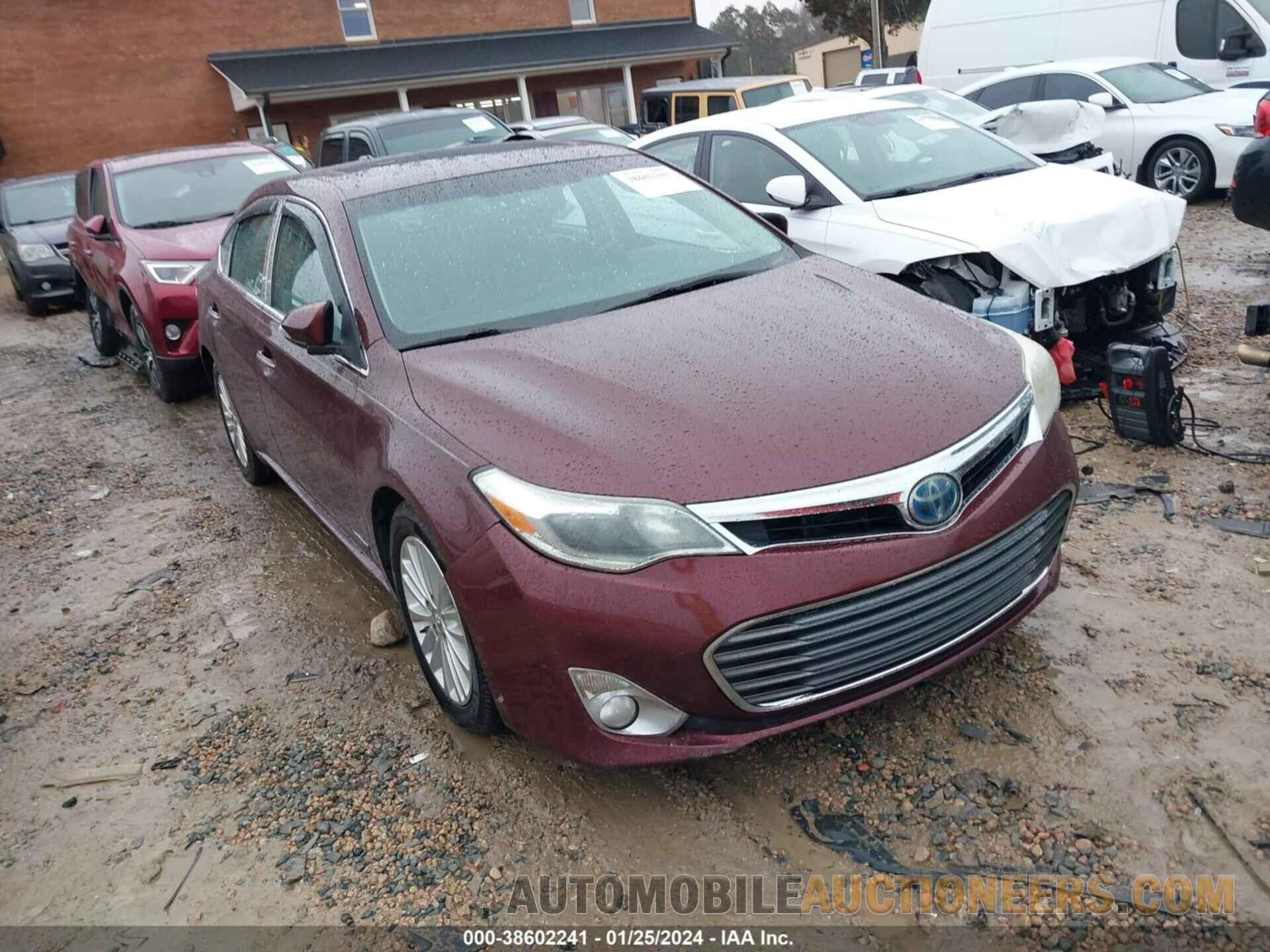 4T1BD1EB6FU040268 TOYOTA AVALON HYBRID 2015