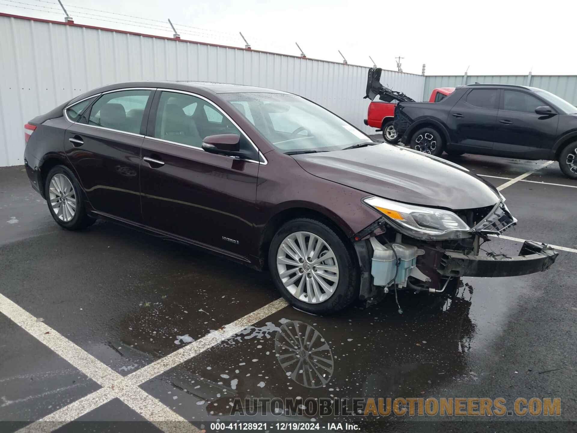 4T1BD1EB6FU041498 TOYOTA AVALON HYBRID 2015