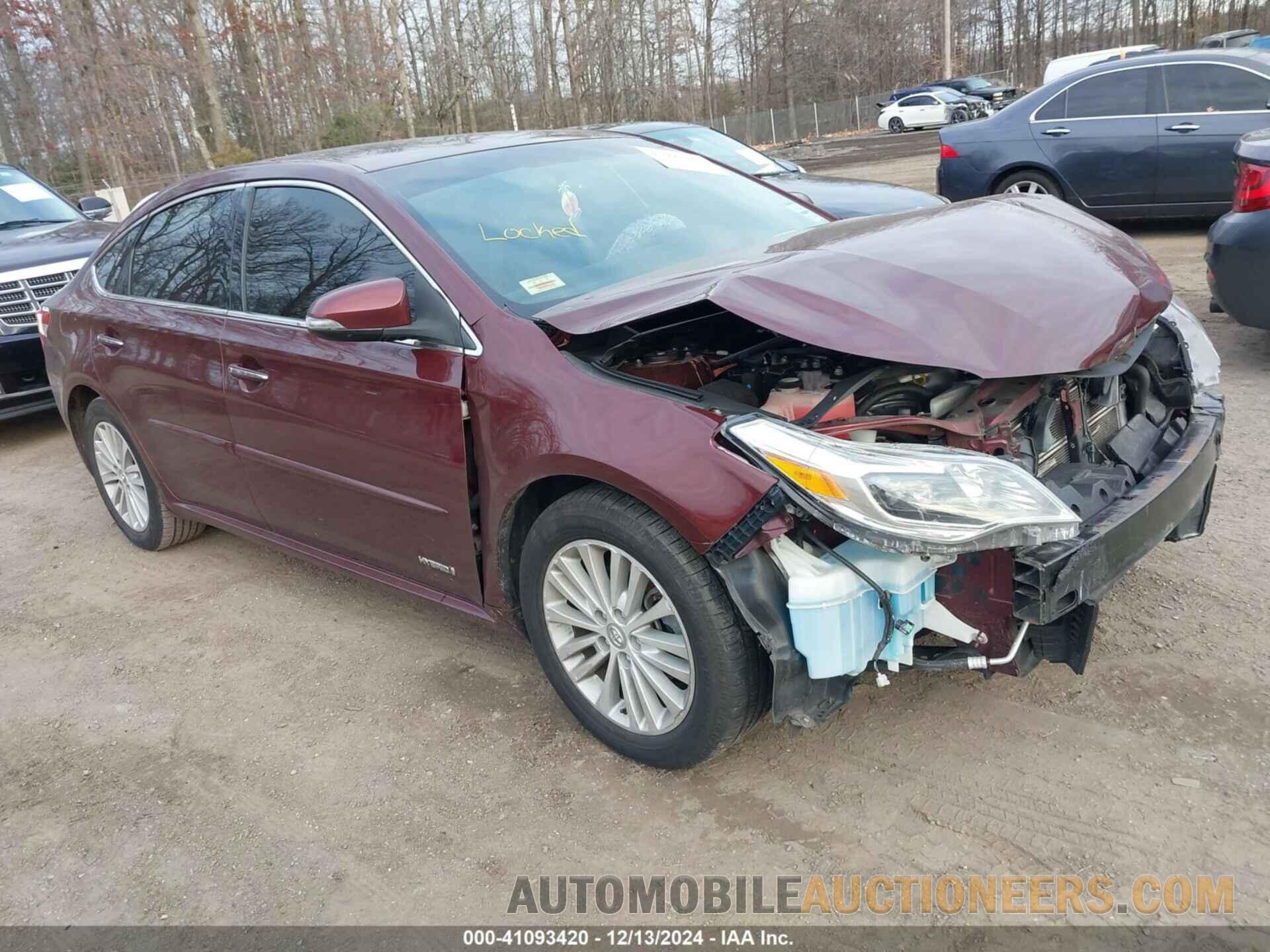 4T1BD1EB6FU043879 TOYOTA AVALON HYBRID 2015