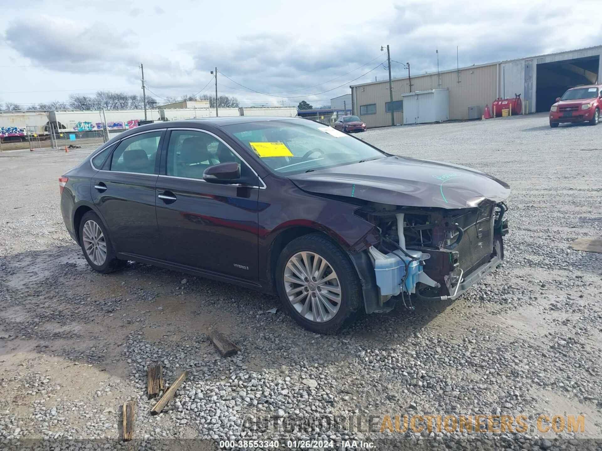 4T1BD1EB6FU046605 TOYOTA AVALON HYBRID 2015