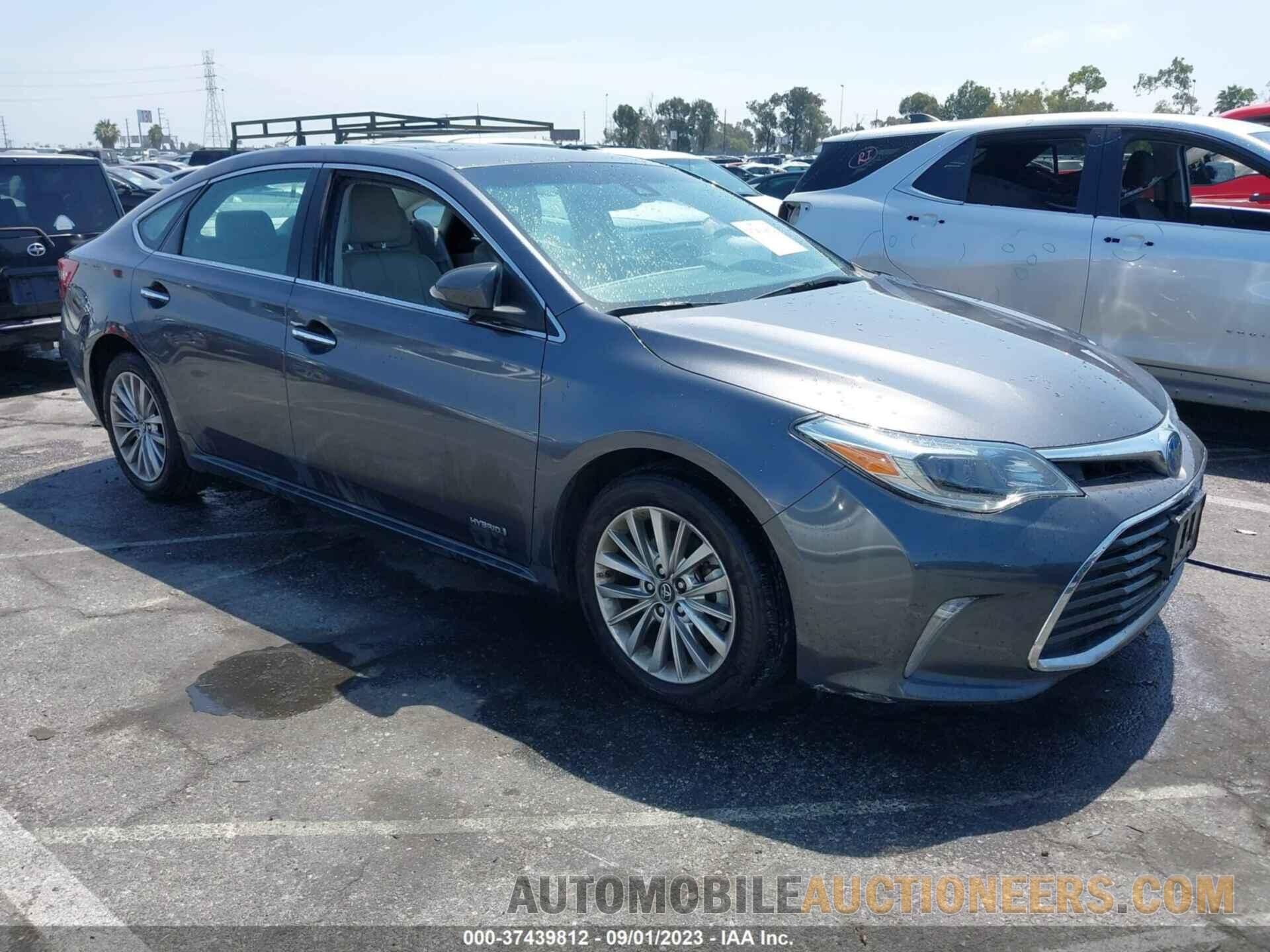 4T1BD1EB6GU052664 TOYOTA AVALON HYBRID 2016