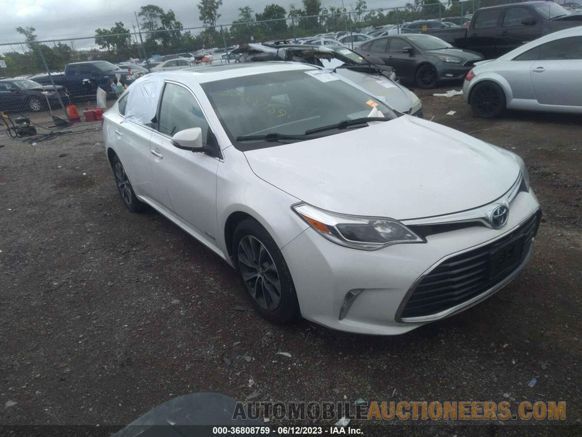 4T1BD1EB6GU056245 TOYOTA AVALON HYBRID 2016