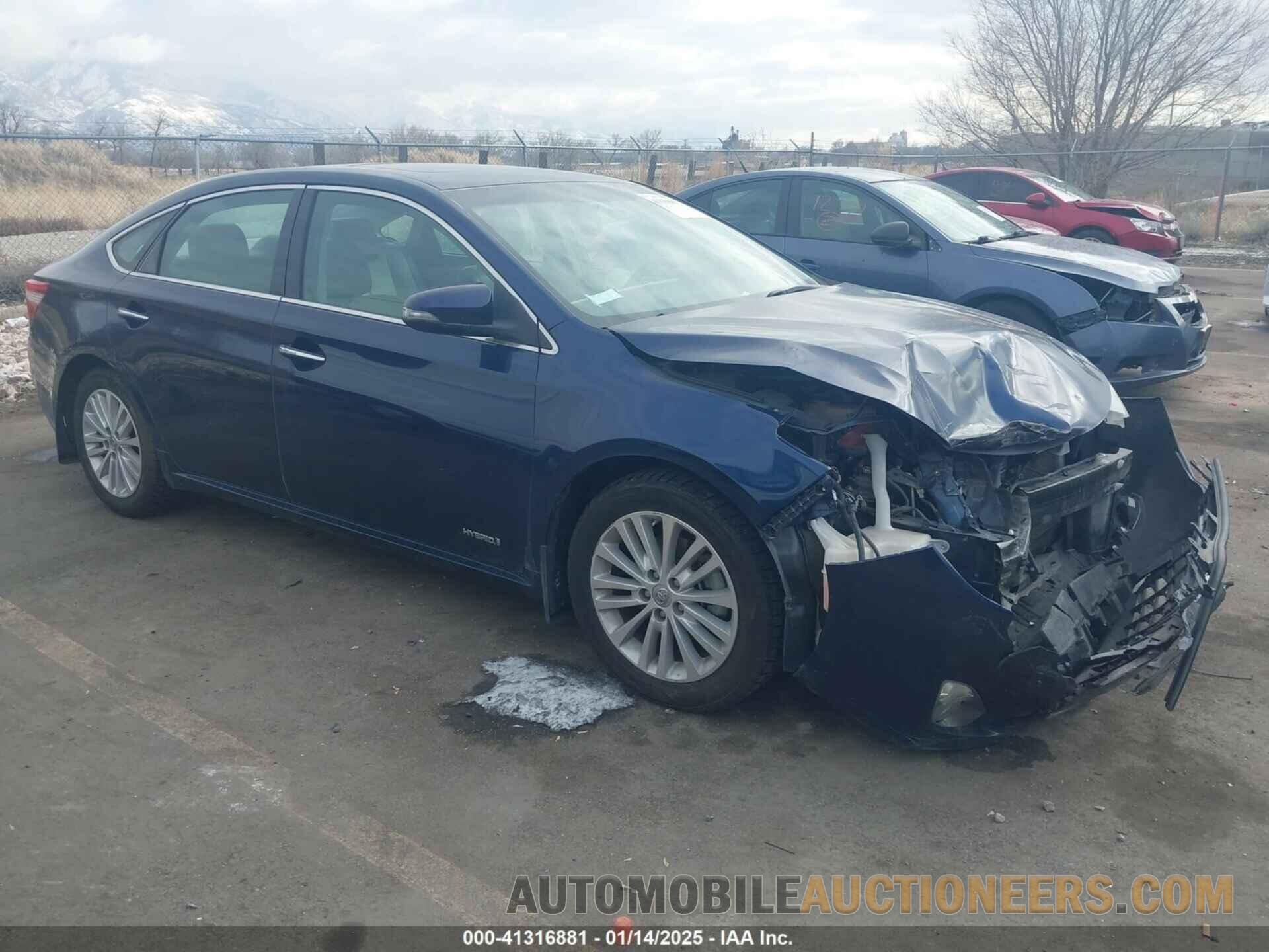 4T1BD1EB7DU013691 TOYOTA AVALON HYBRID 2013