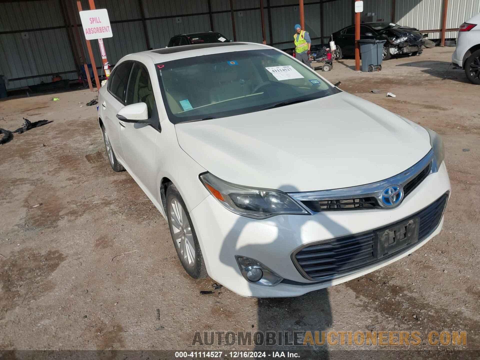 4T1BD1EB7DU018468 TOYOTA AVALON HYBRID 2013