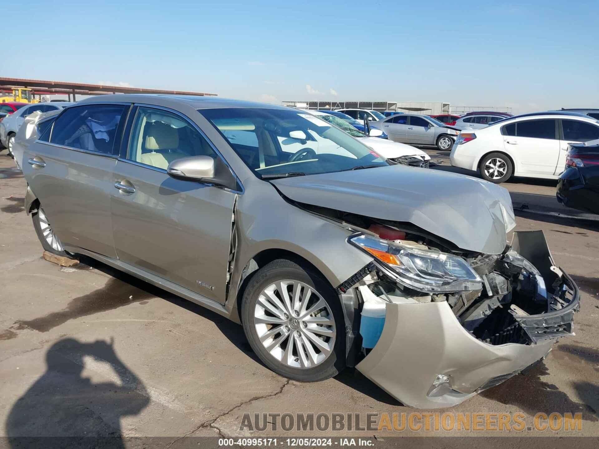 4T1BD1EB7EU021033 TOYOTA AVALON HYBRID 2014