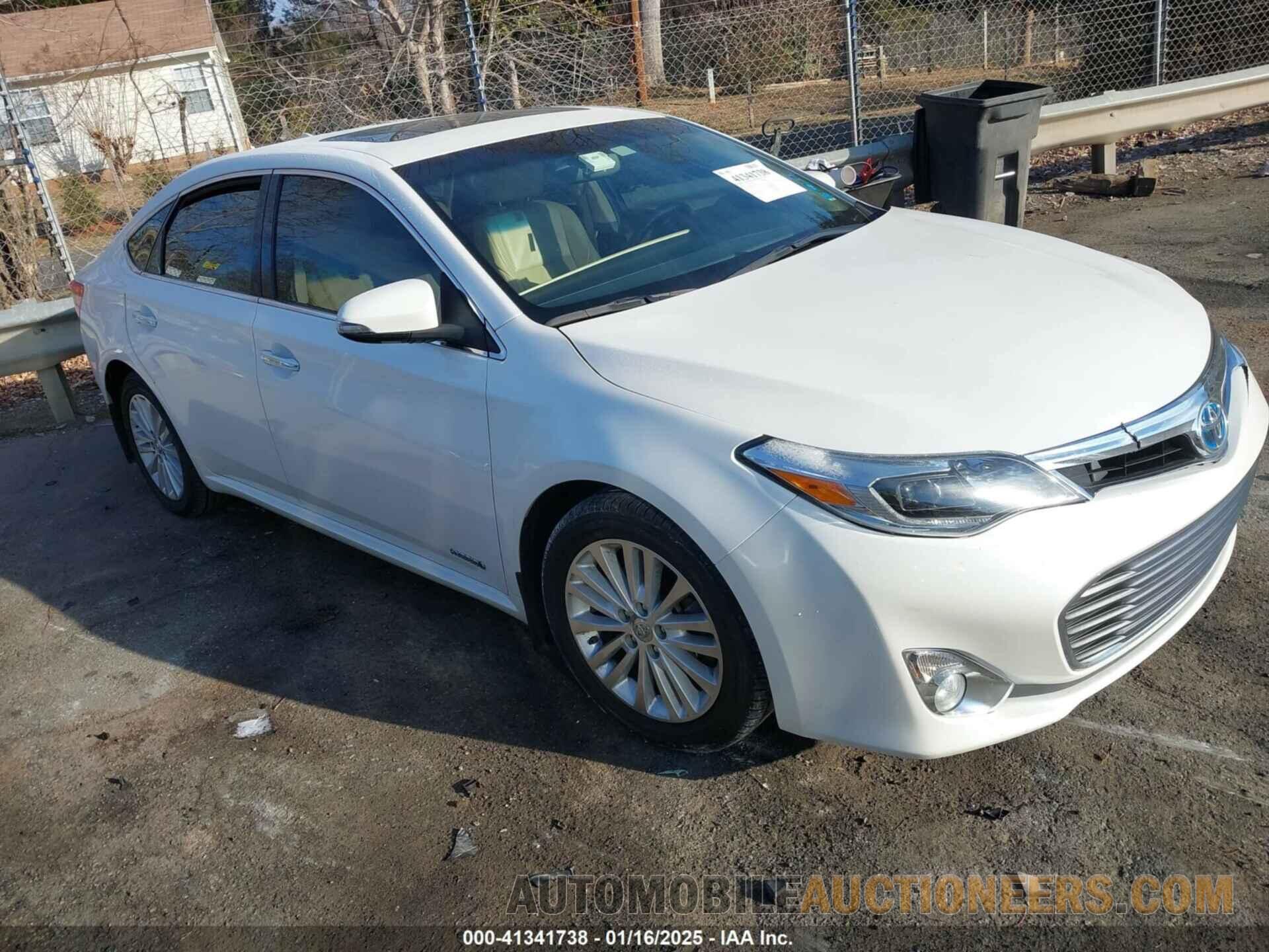 4T1BD1EB7EU035160 TOYOTA AVALON HYBRID 2014